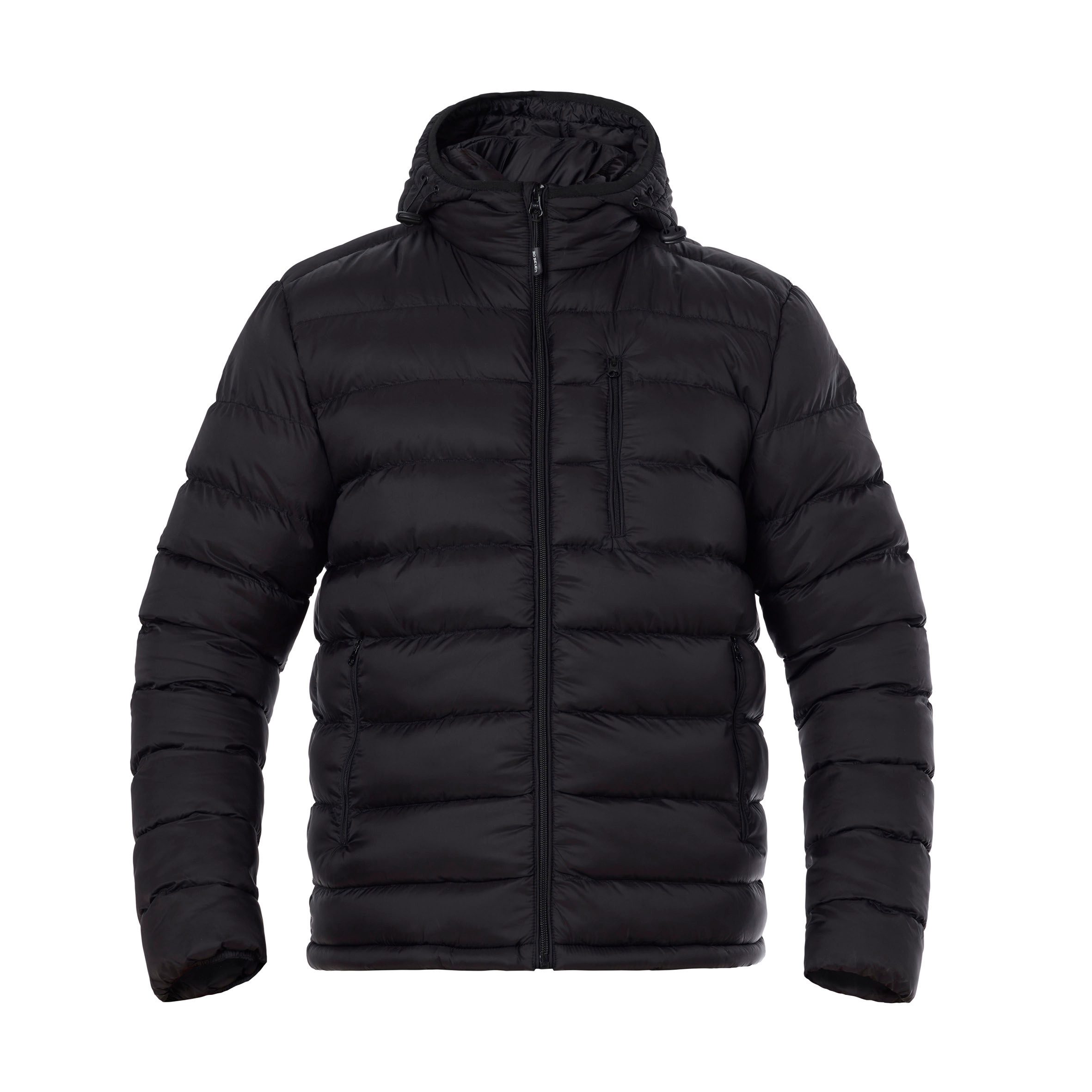 30seven Steppjacke beheizt - Regular Fit für Herren - mit Kapuze 7,4V Set inkl. Akku & Ladegerät