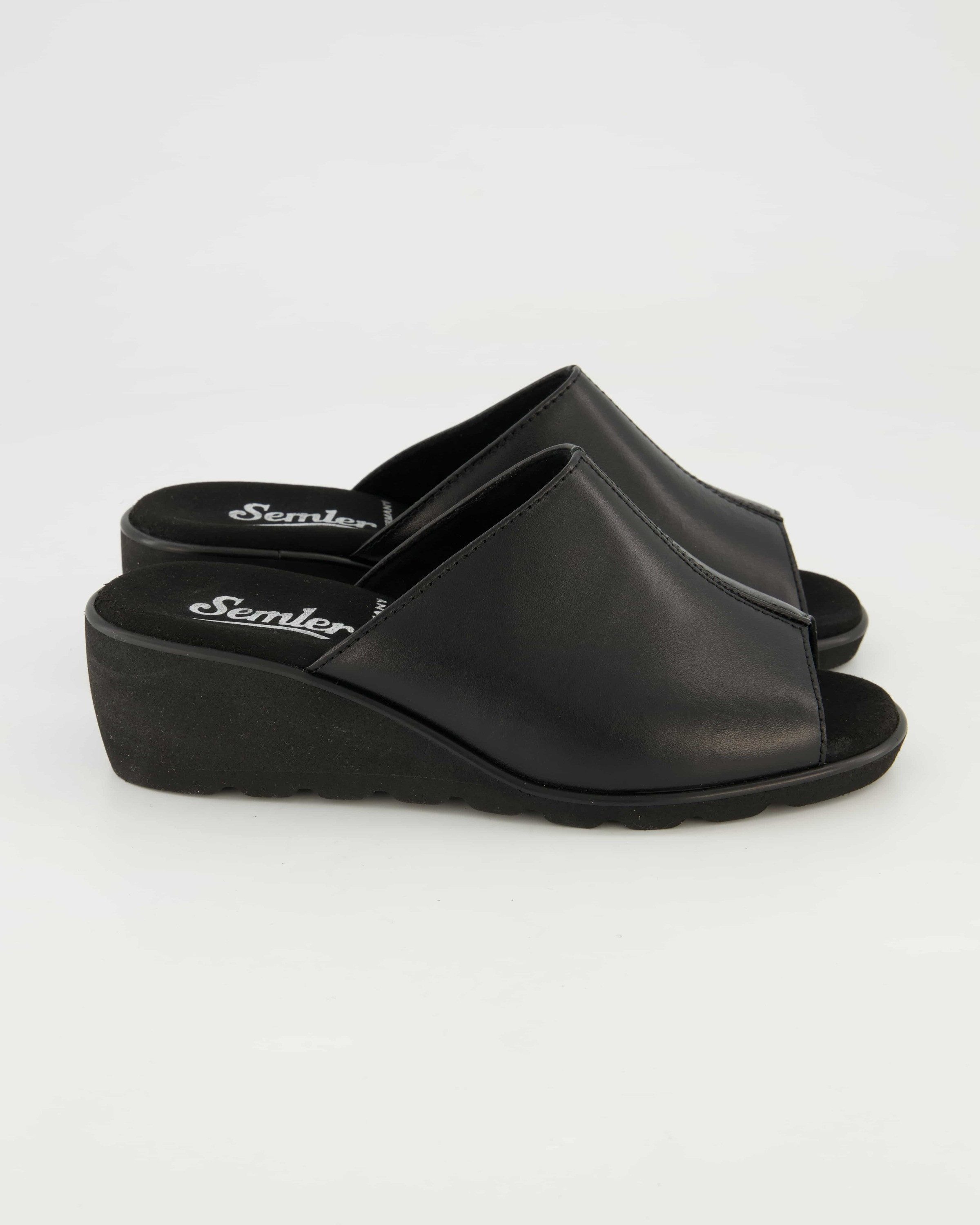 Semler Inka Pantolette Obermaterial: Leder