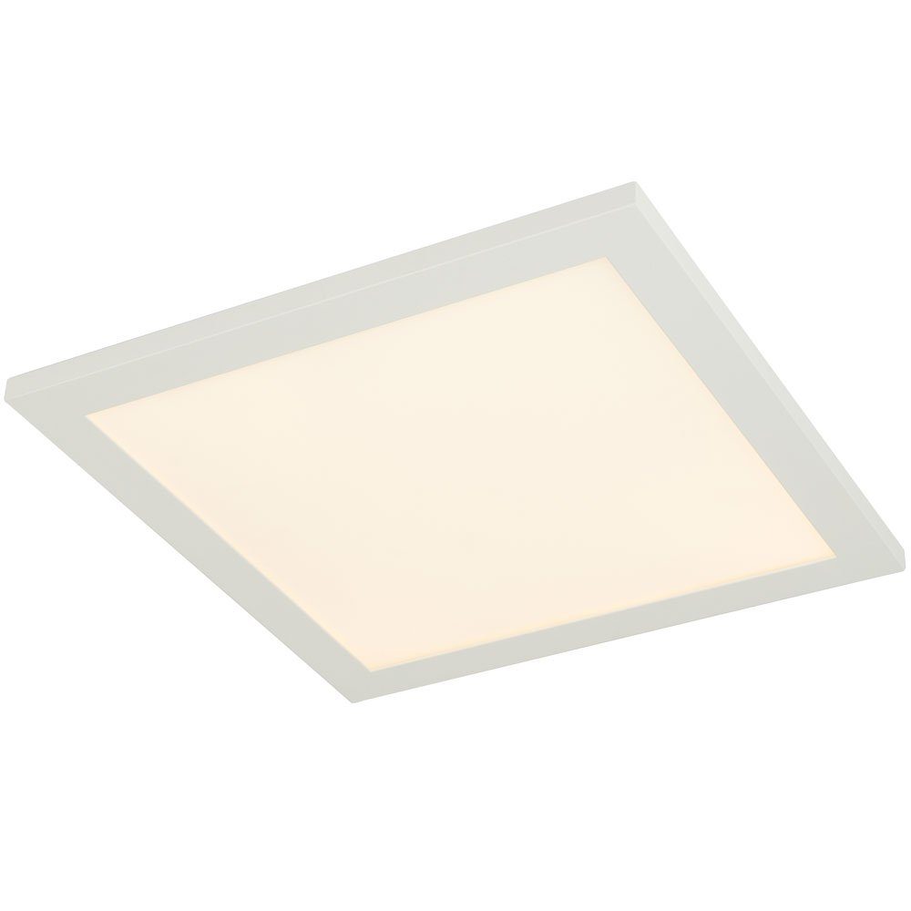 Decken LED-Leuchtmittel Zimmer Aufbau Arbeits verbaut, Ein 3er Deckenleuchte, Lampen Panel LED Warmweiß, fest LED etc-shop Wohn Set