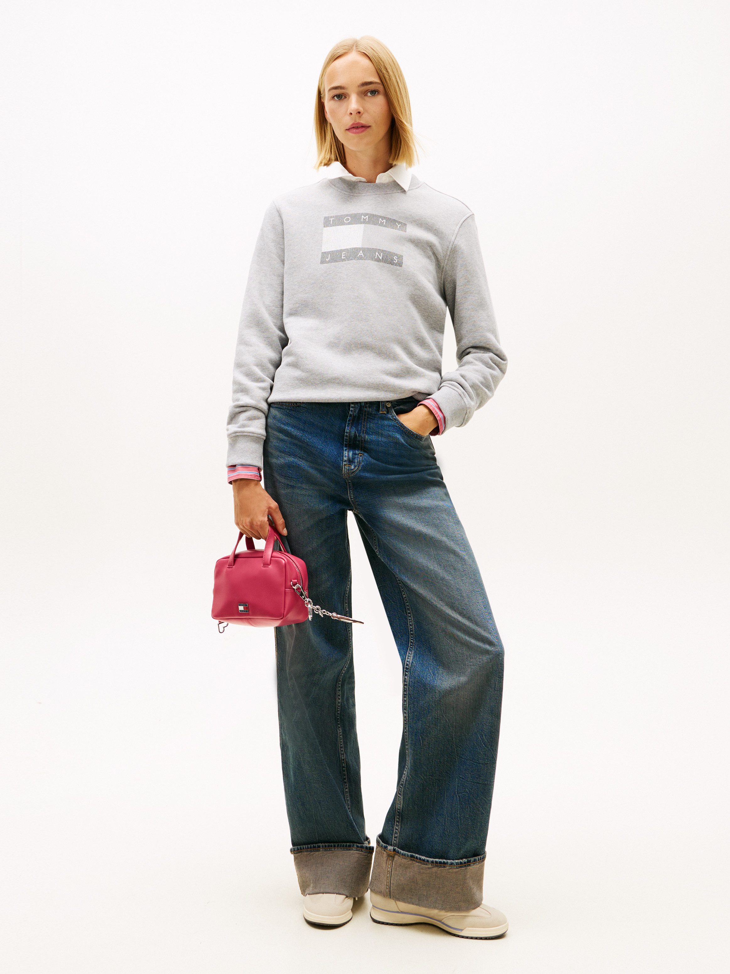 Tommy Jeans Sweatshirt TJW REG TJ FLAG CREW – Bild 3 von 5