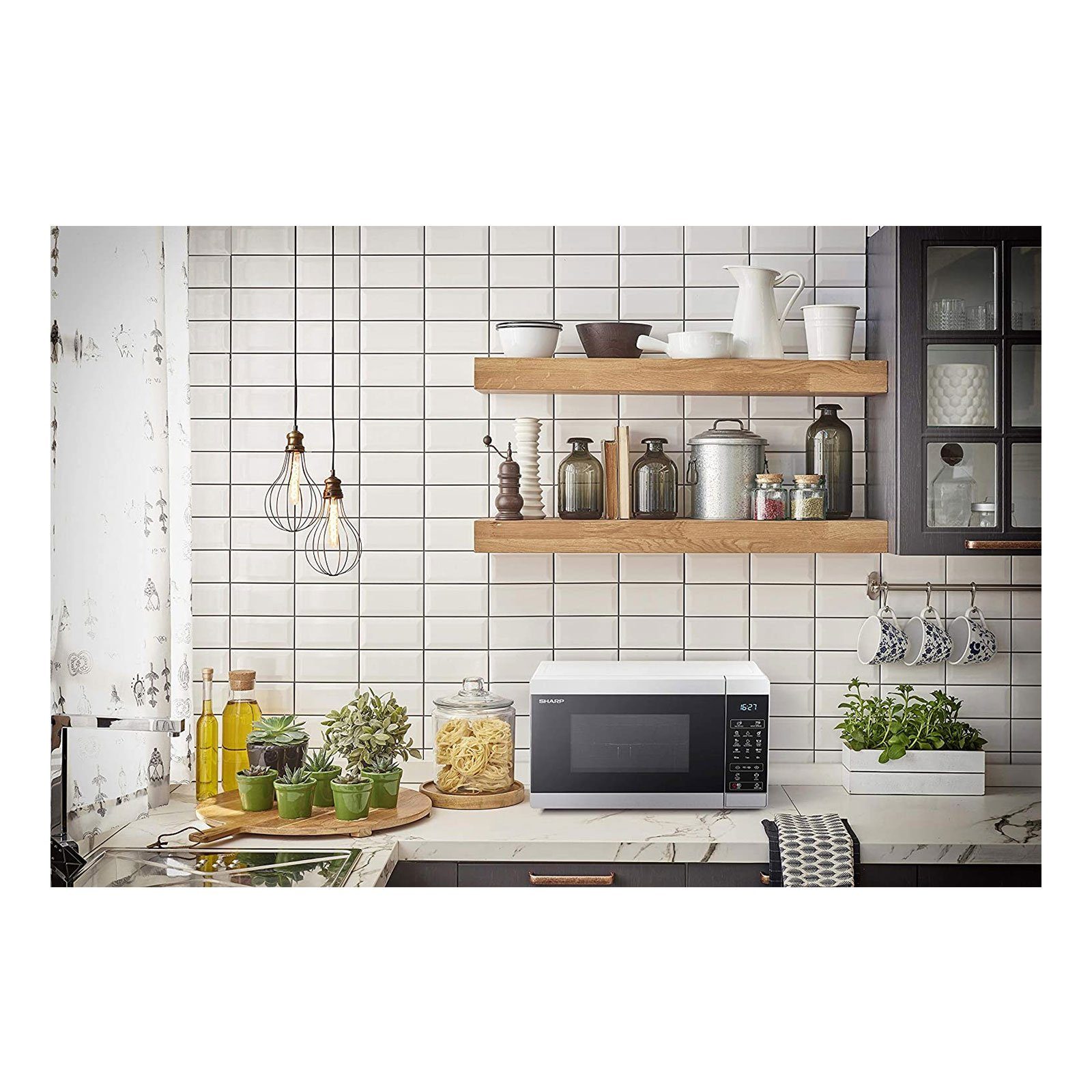 Sharp Mikrowelle YC-MG02EW Mikrowelle