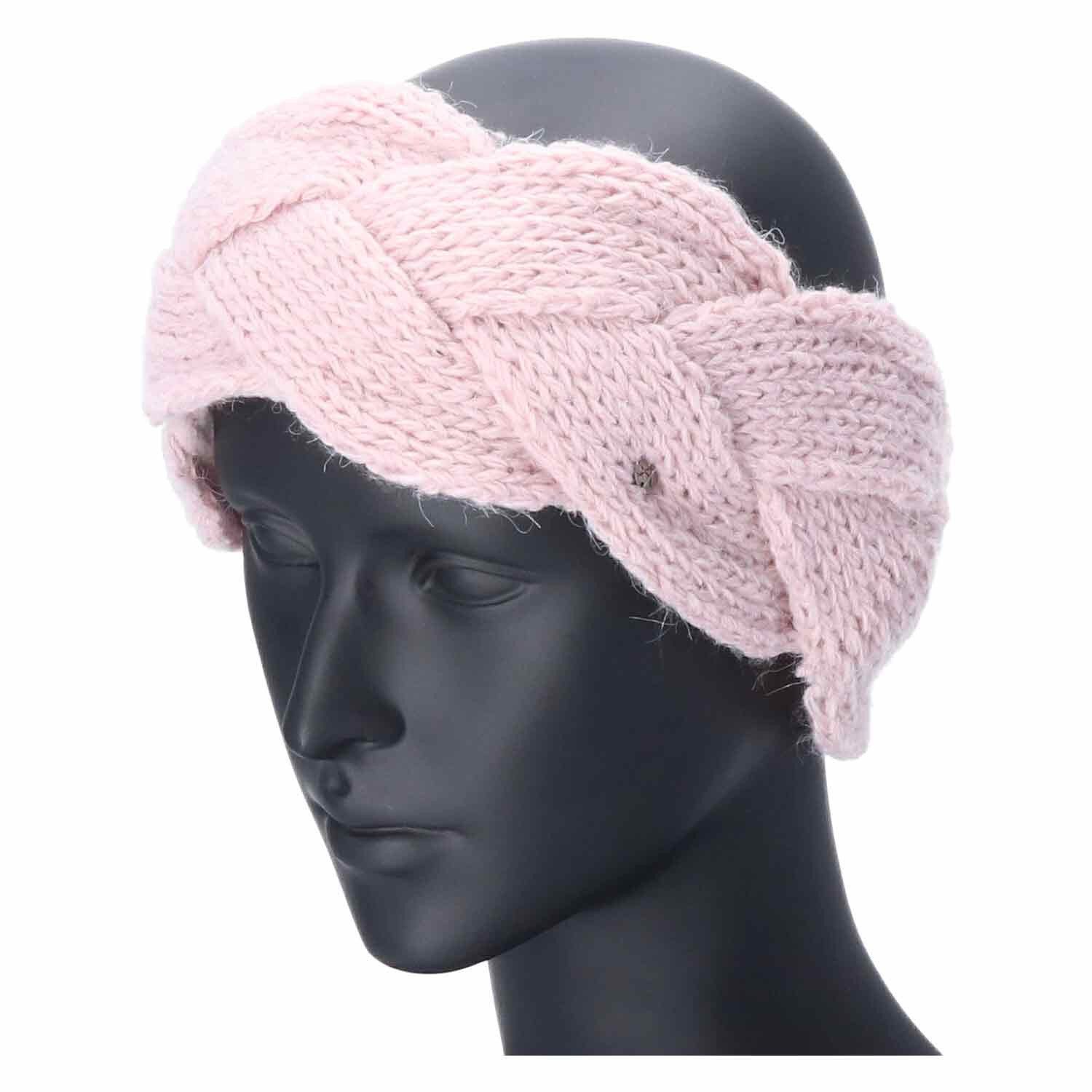 Antonio Strickmütze Antonio Strick Stirnband W23/24 altrosa (1-St) günstig online kaufen