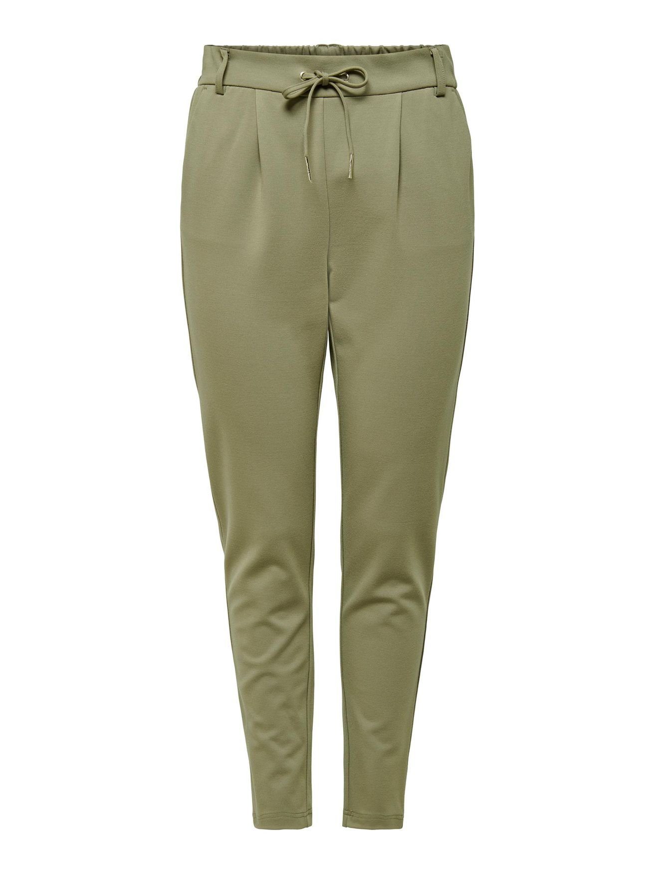 ONLY Stoffhose Elegante Pants in Stretch 3957 Olive Paperback Stoffhose Poptrash ONLPOPTRASH