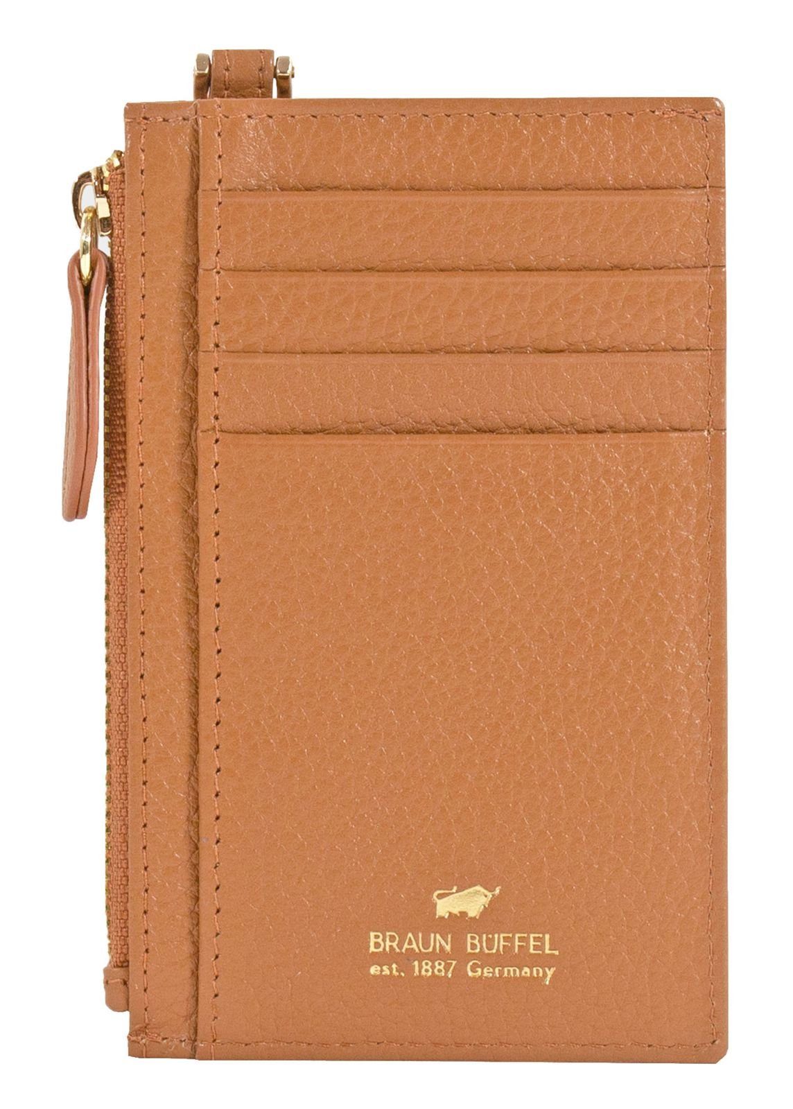 Braun Büffel Schlüsseltasche Asti, mit RFID-Blocker Schutz