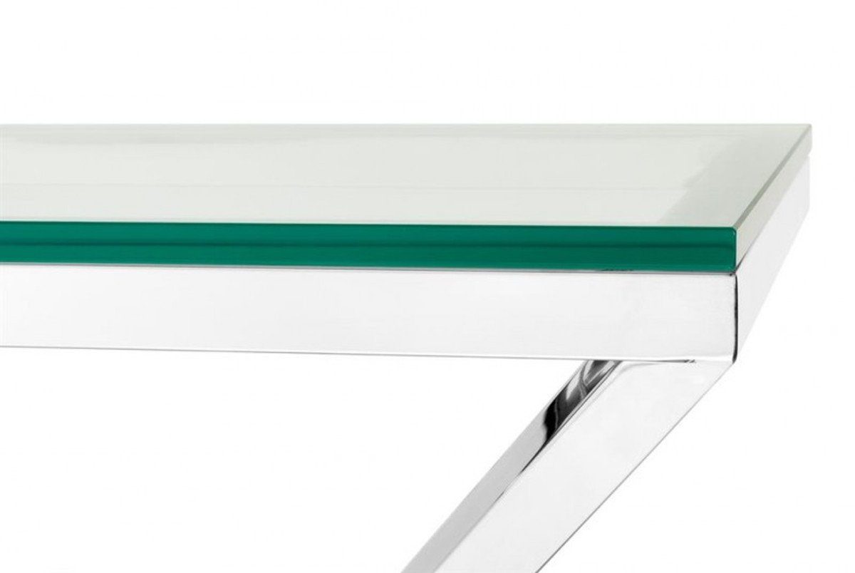 Beistelltisch Tisch Luxus x cm Beistelltisch - Casa 60 65 Padrino 50 Finish Nickel x Möbel H Edelstahl