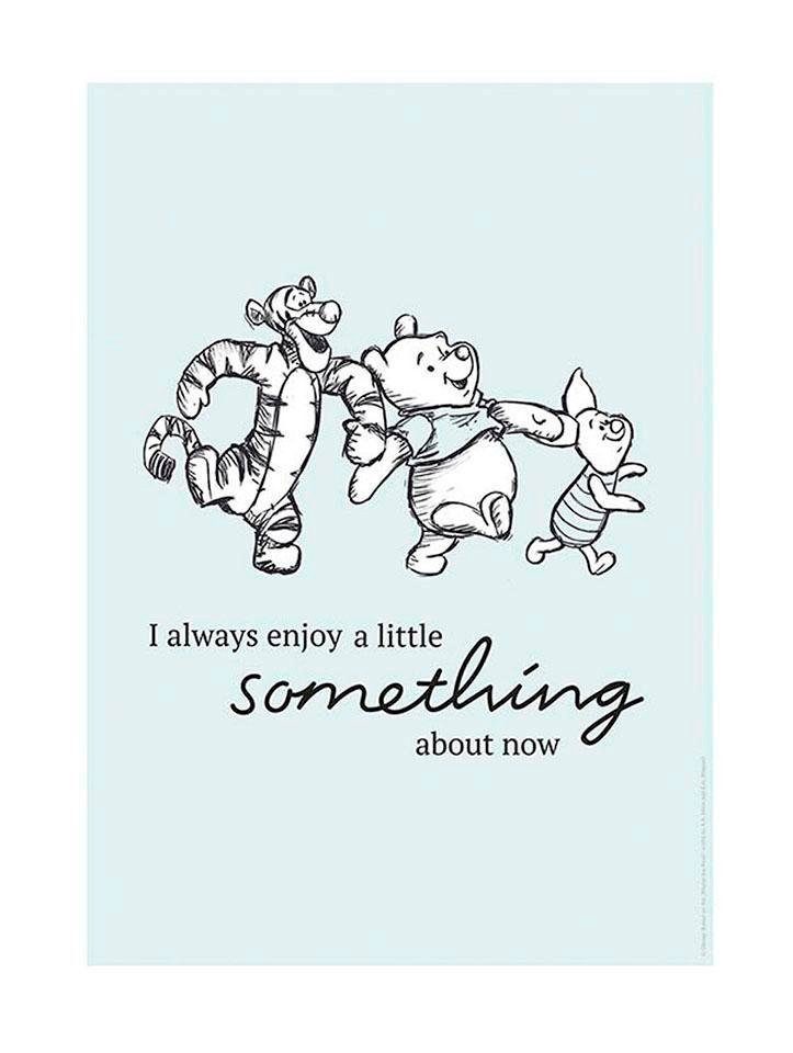 Komar Poster Winnie Pooh Little Something, Disney Schlafzimmer, Kinderzimmer, St), (1 Wohnzimmer