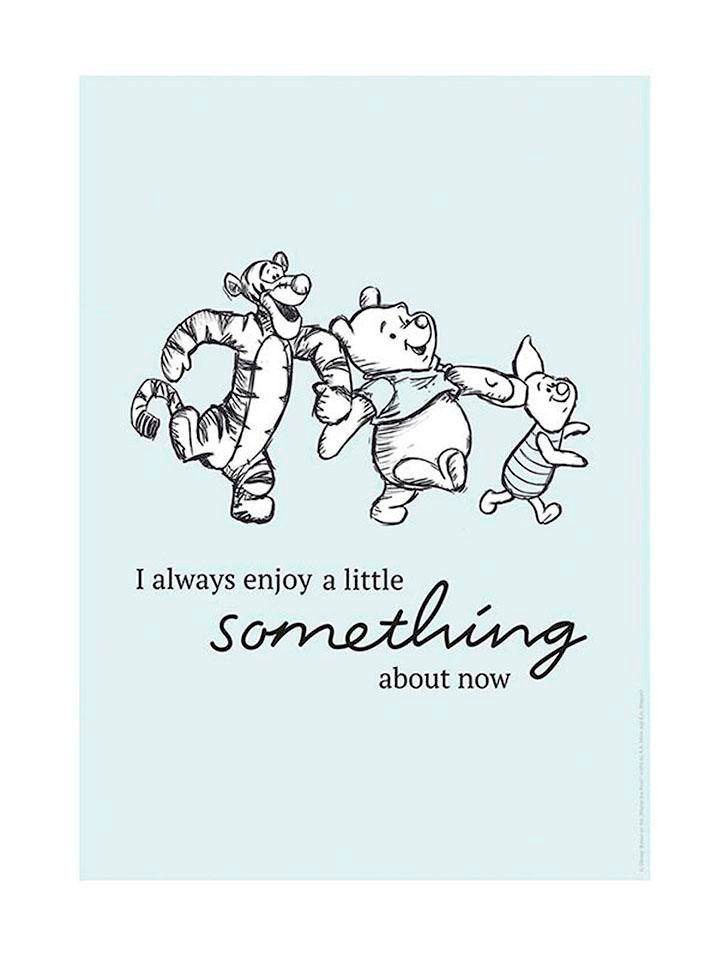 Komar Poster Winnie Pooh Little Something, Disney (1 St), Kinderzimmer,  Schlafzimmer, Wohnzimmer