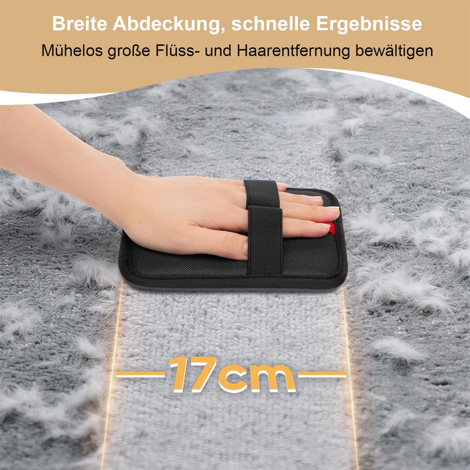 STILVORA Fellpflegehandschuh Fellentferner Handschuhe Tierpflege Handschuhe günstig online kaufen