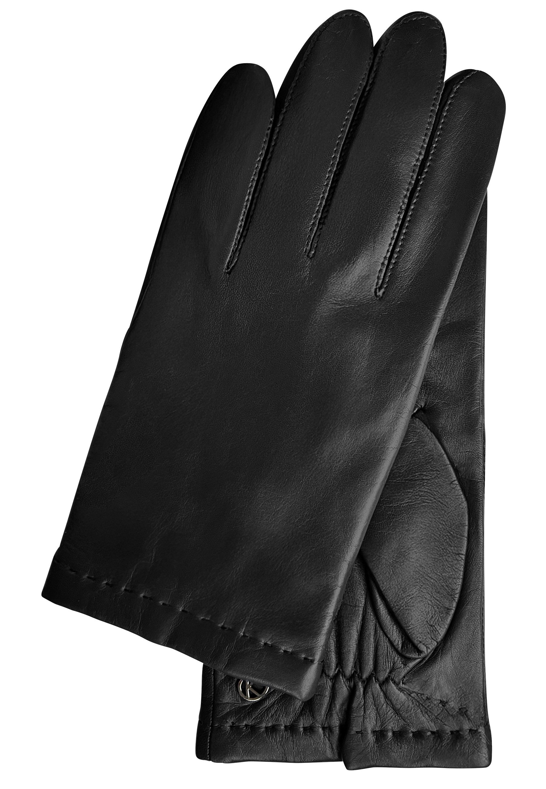 KESSLER Lederhandschuhe JORDAN (Paar, 1-St., Handschuhe) Leather Working Group zertifiziertes Lammleder, 100% Kaschmirfutter