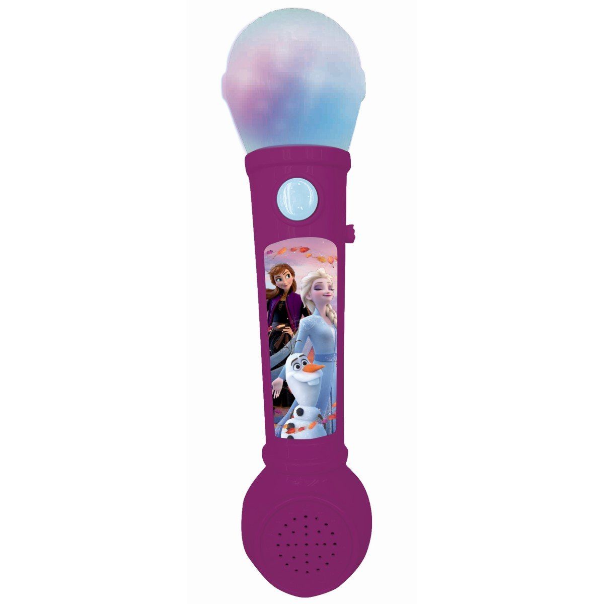 Lexibook® Disney Eiskönigin Mikrofon mit Licht- und Sound-Effekten Elsa Anna CD-Player
