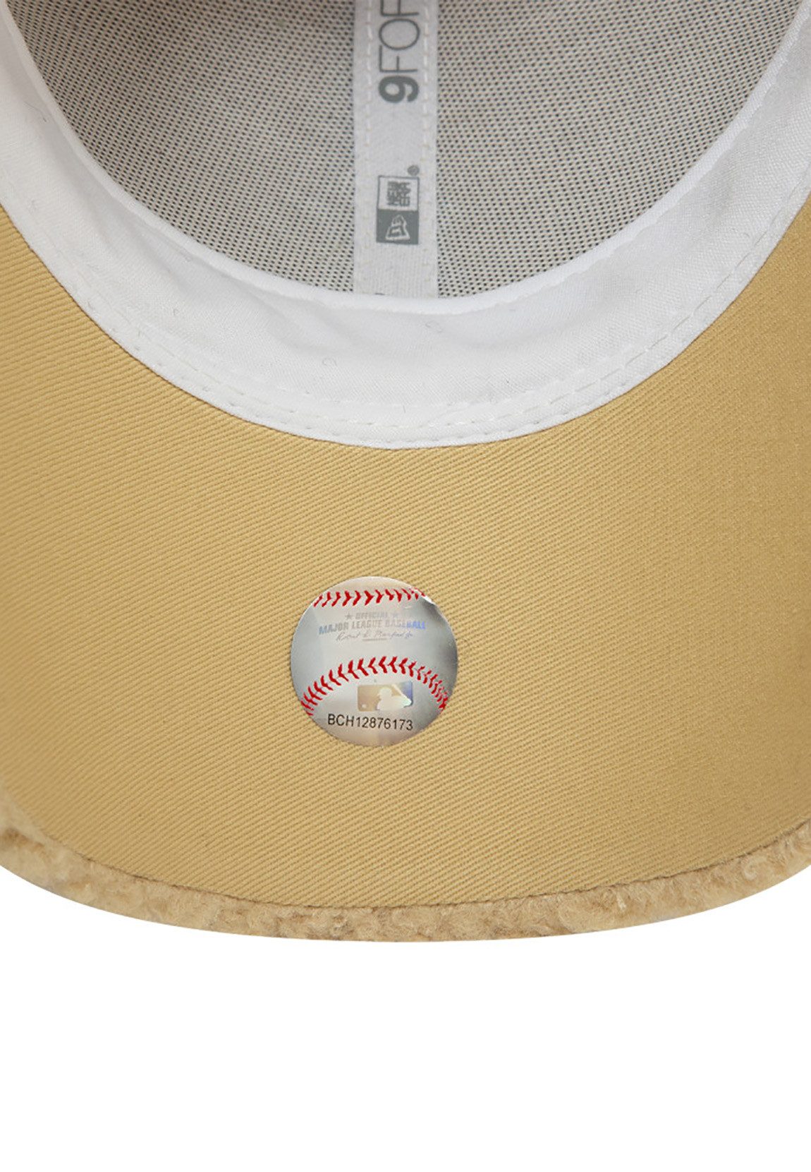 New Era Baseball Cap New Era Wmns Borg 9Forty Adjustable Cap NY YANKEES Beige