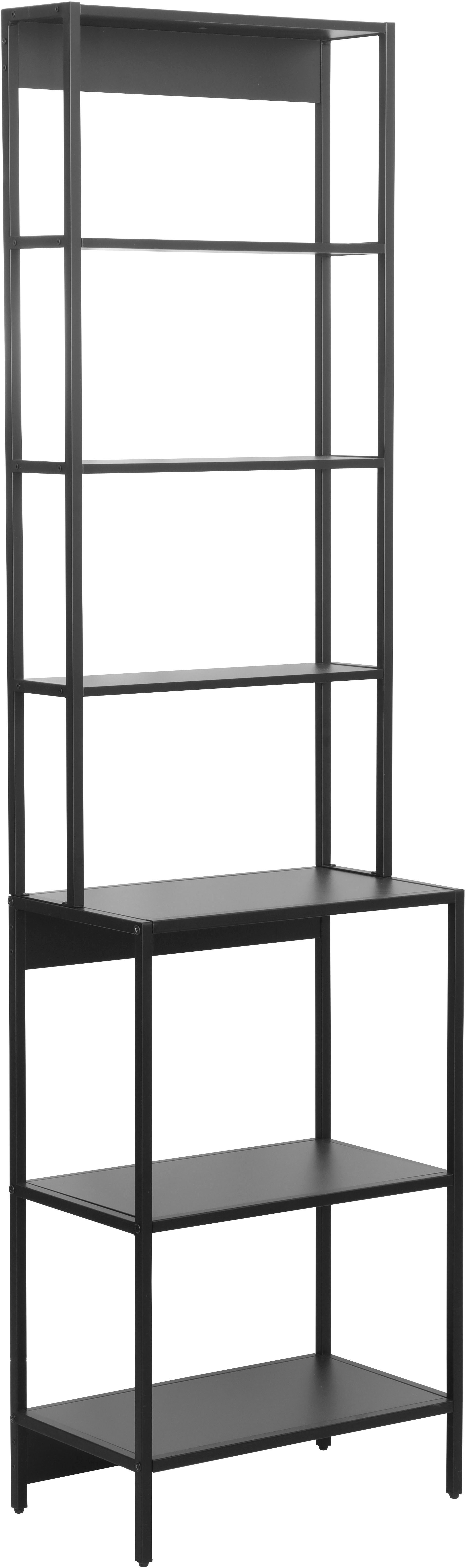 welltime Badregal Lodi, 1-tlg., Hochregal mit Metallrahmen, 6 Böden - (B/T/H) 51/30/190 cm