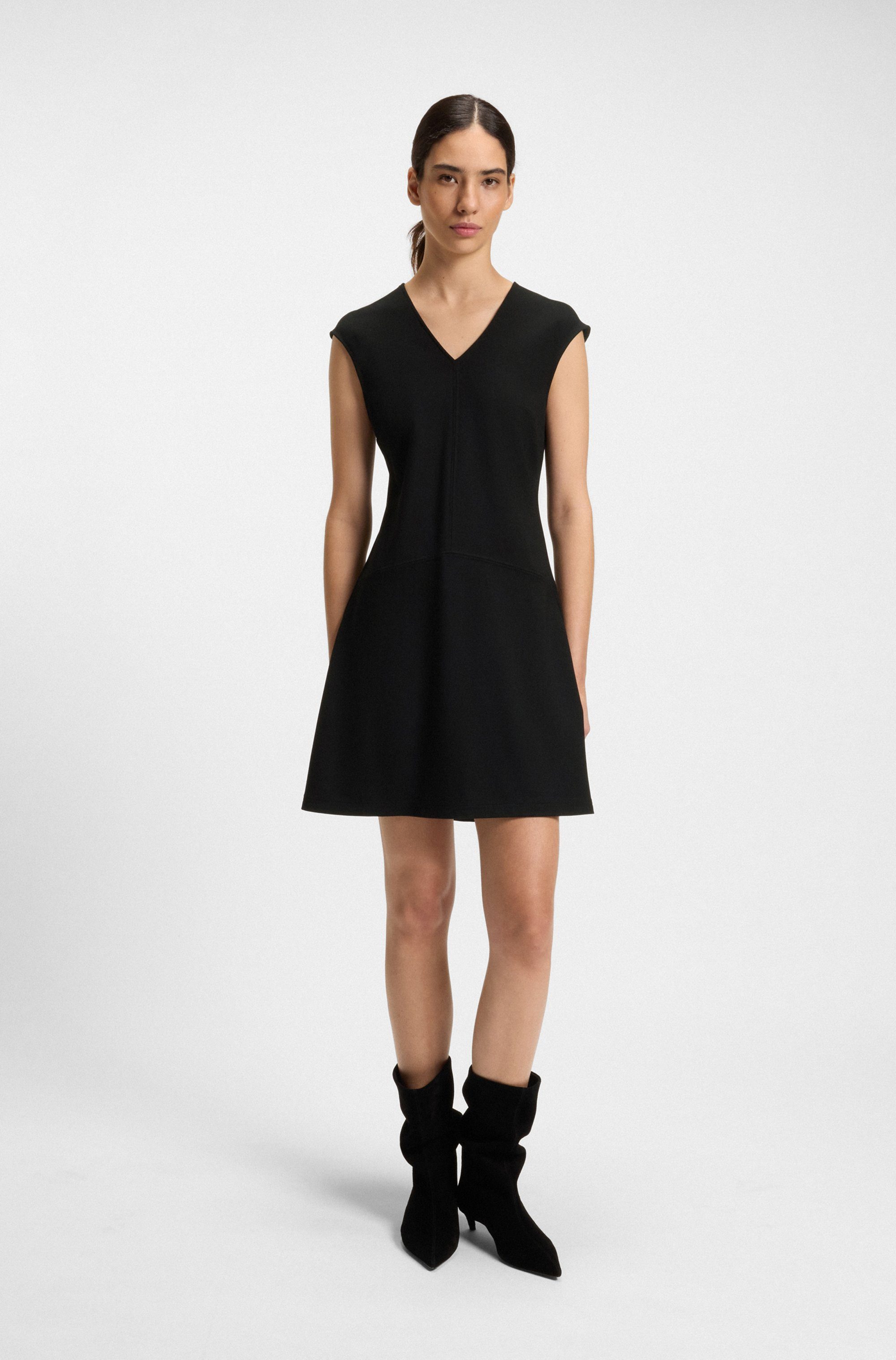 BOSS ORANGE A-Linien-Kleid Duttina Premium Damenmode günstig online kaufen