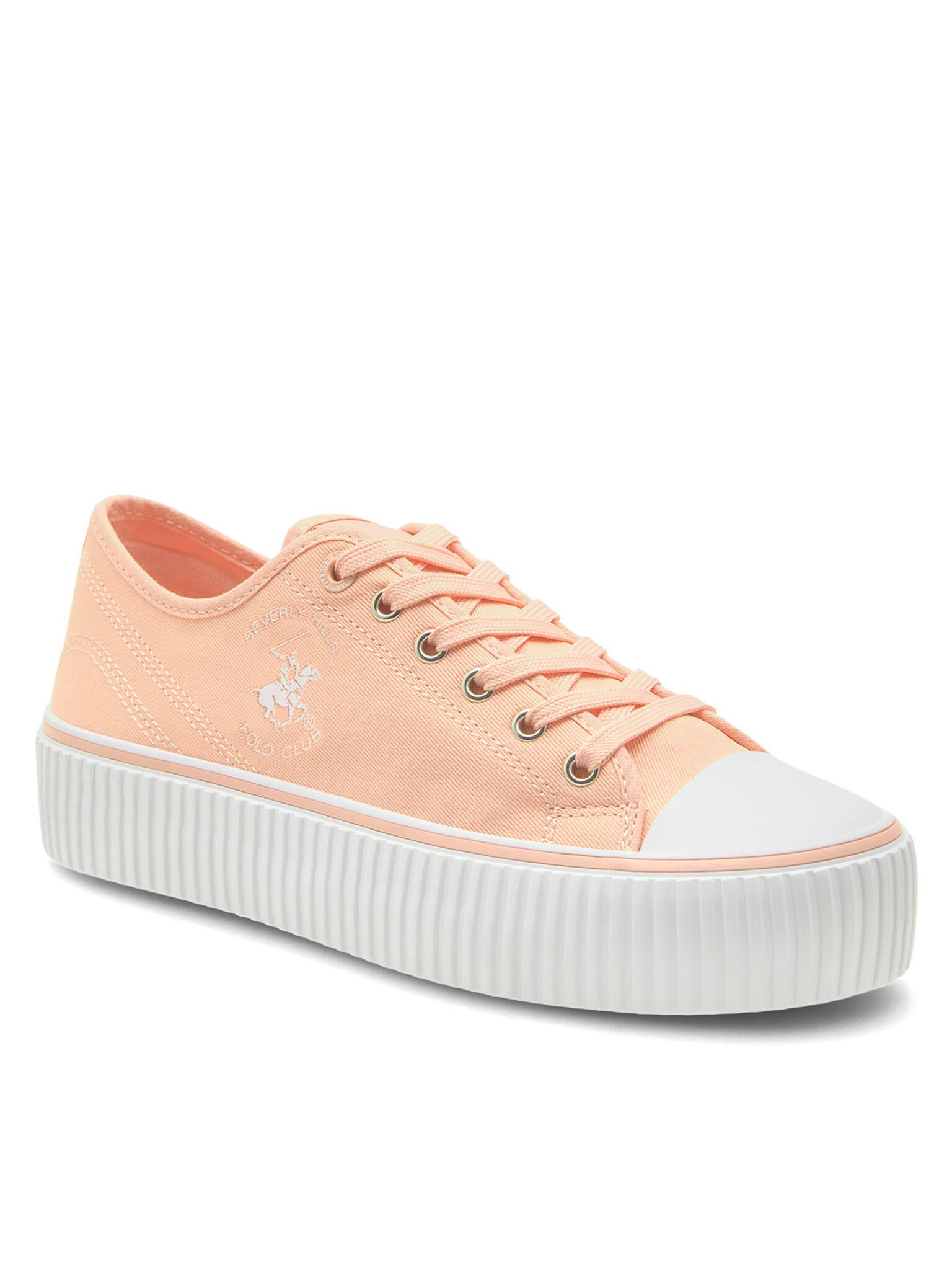 Sneakers aus Stoff W-BHPC027M Orange Sneaker