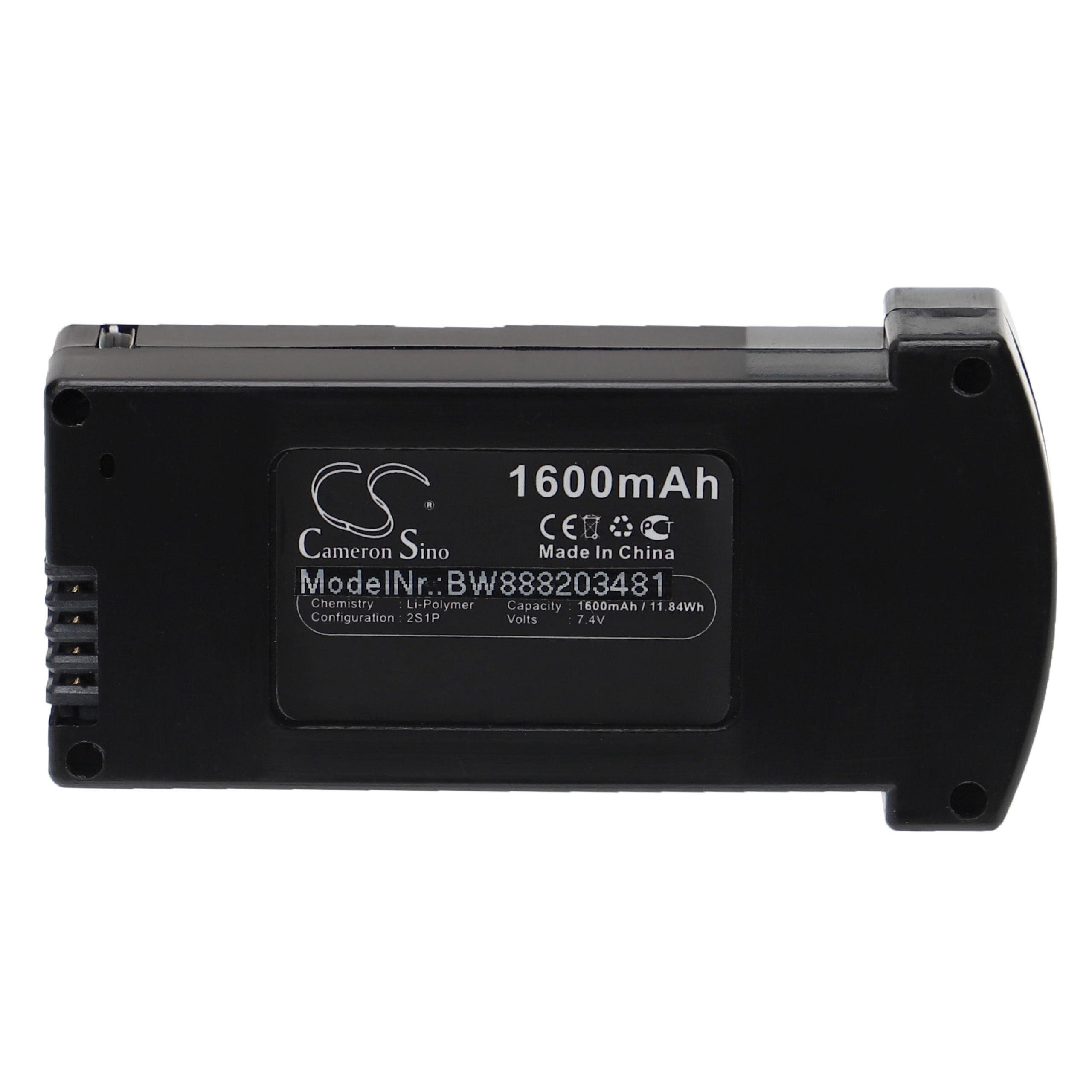 passend für Eachine E520, E520S Drohne / Modellbau Drohne (1600 mAh, Drohnen-Akku