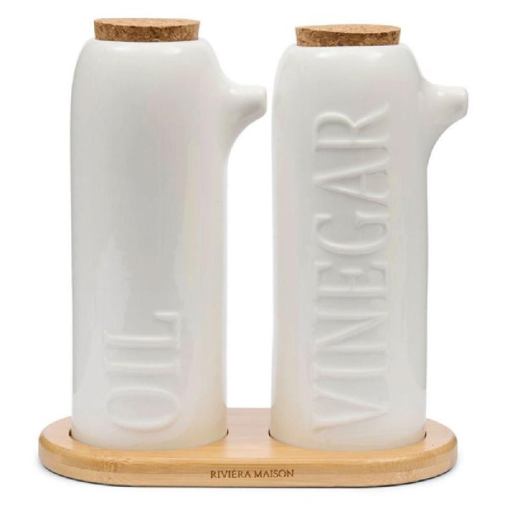 Essigspender Essig-Flasche und Öl-Flasche Oleum (2er-Set)