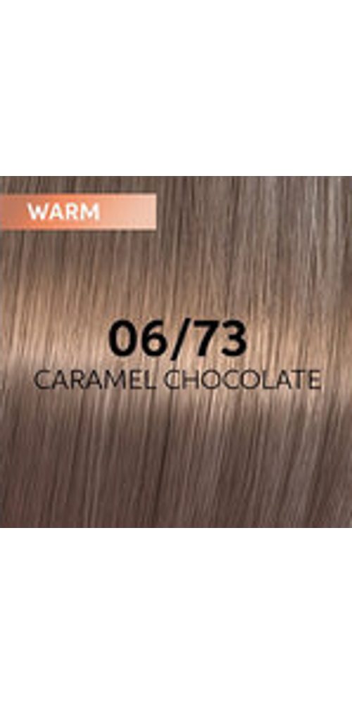 Wella Haarfarbe Wella ShineFinity Zero Lift Glaze 06/73 Caramel Chocolate 60ml