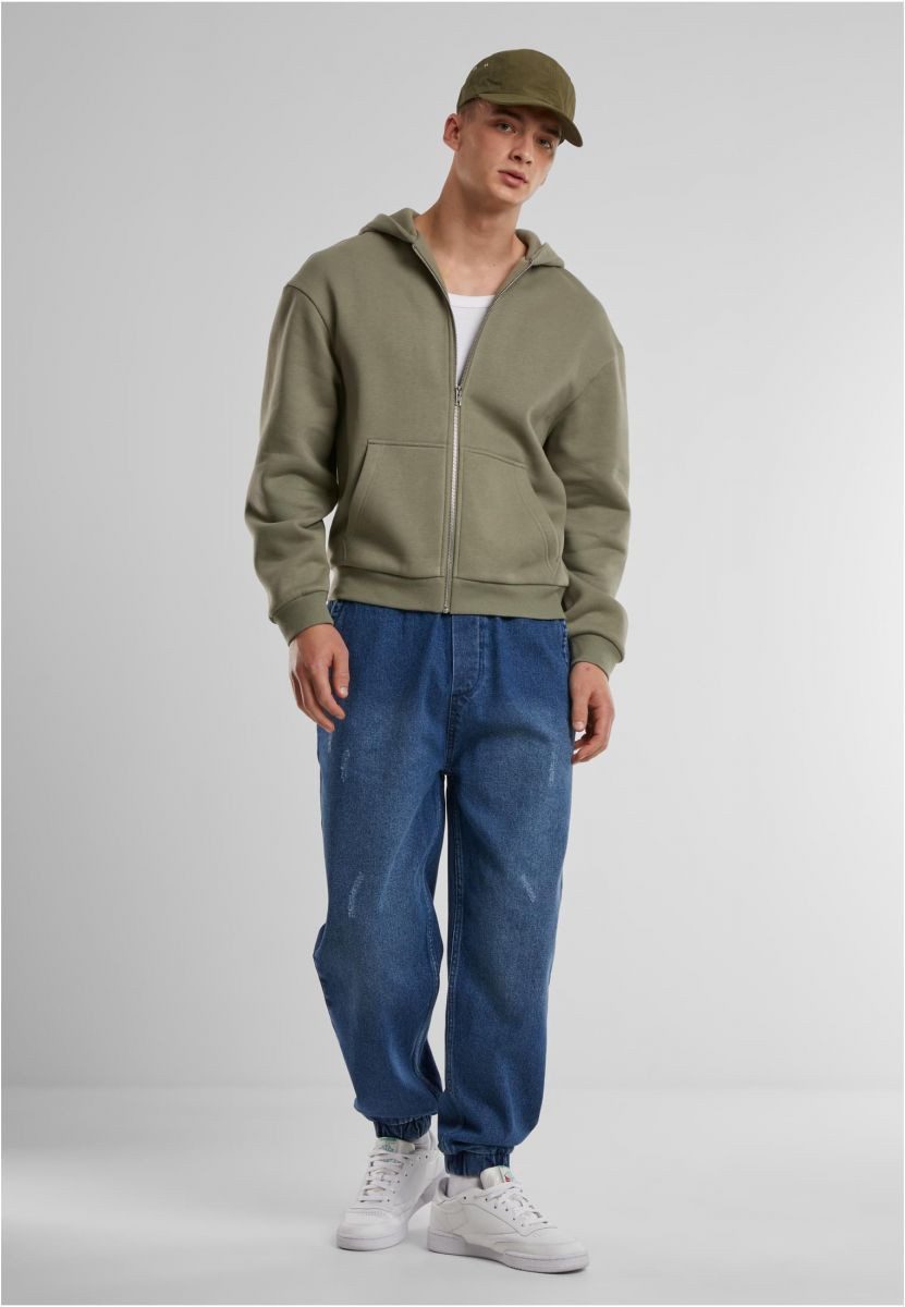 URBAN CLASSICS Funktionshose Jogg Denim Jogginghose Herren