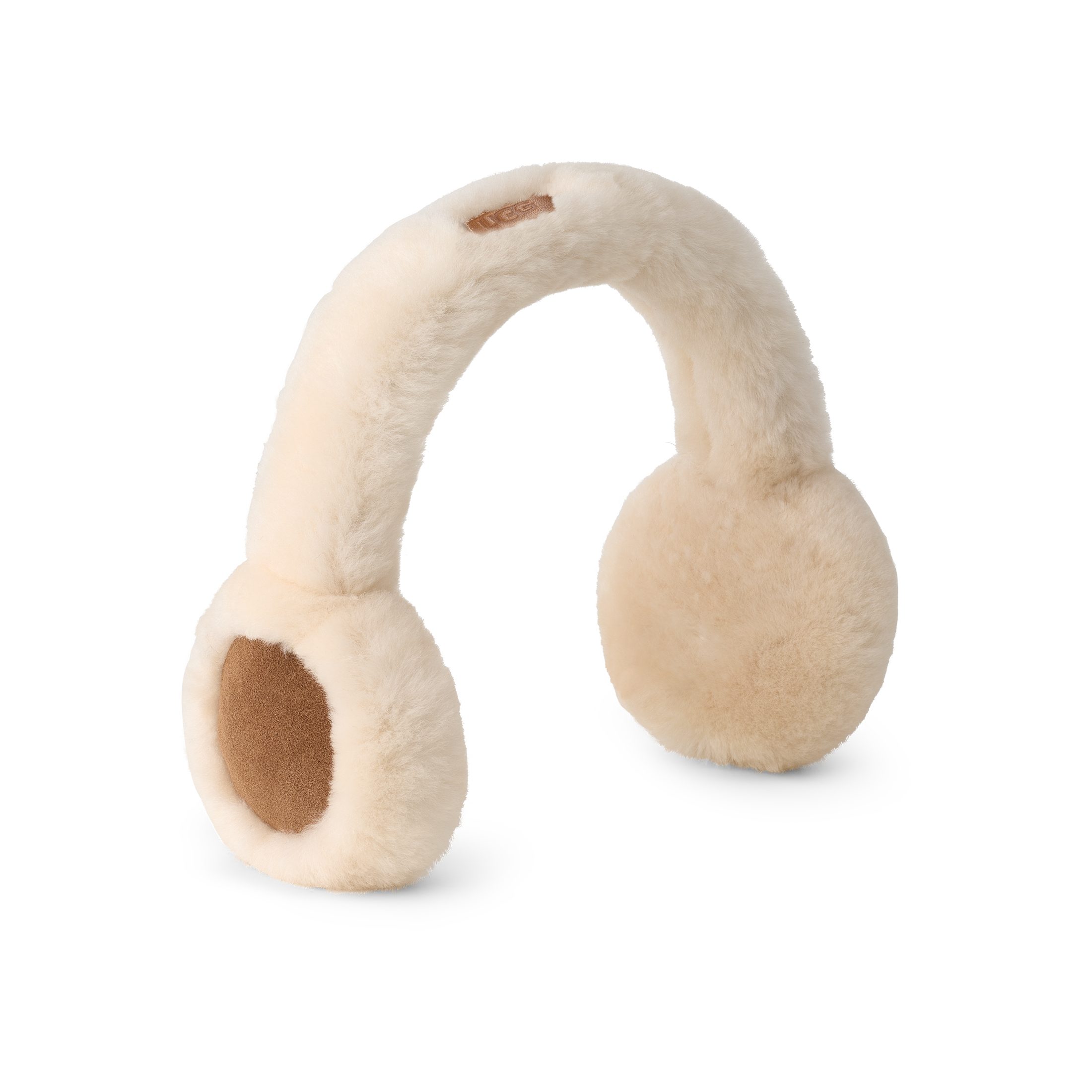 UGG Ohrenwärmer Sheepskin Wireless Earmuff Damen Ohrenschützer, mit Logo-Aufnäher