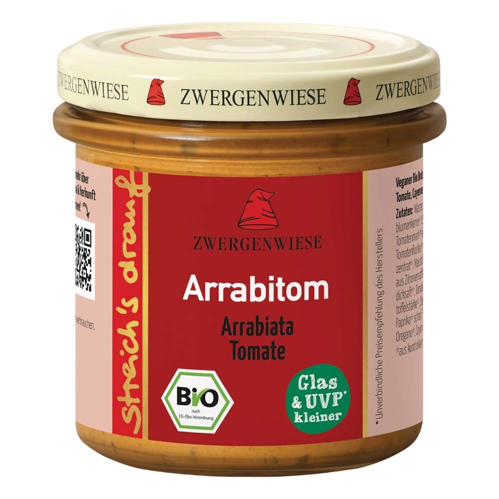 Zwergenwiese Herzhafter Brotaufstrich Streich's drauf - Arrabitom 135g