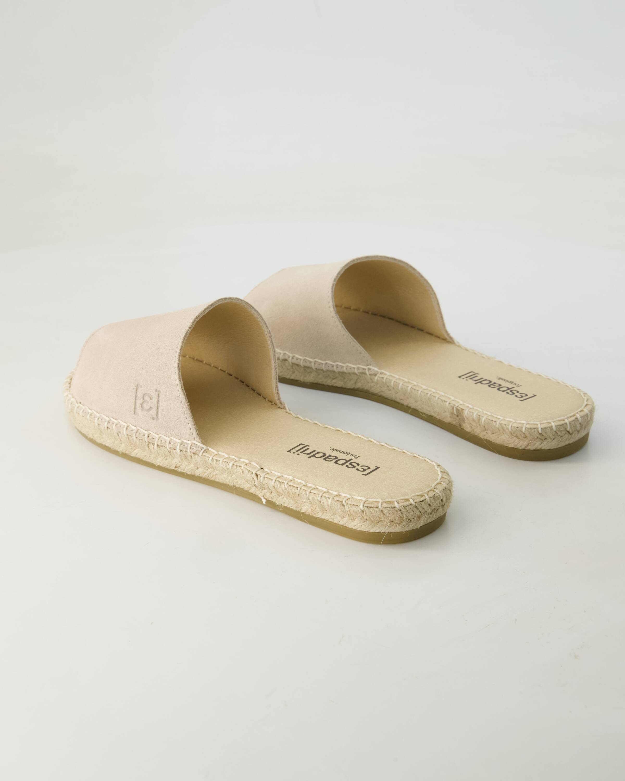 espadrij l´originale Plage Velour Pantolette Obermaterial: Leder