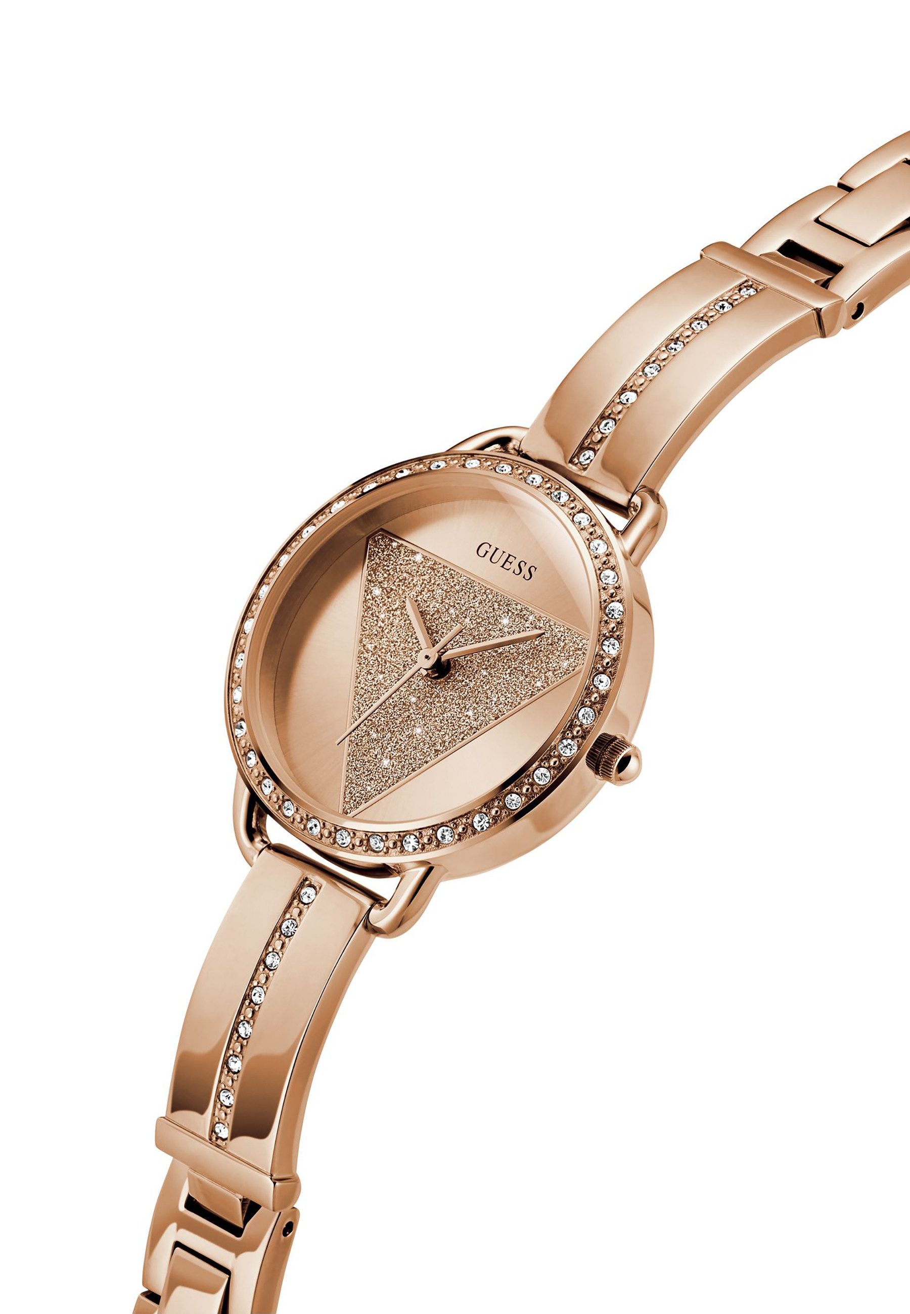 Guess Quarzuhr TRI BELLINI, (1-tlg), Quarz-Analoguhr