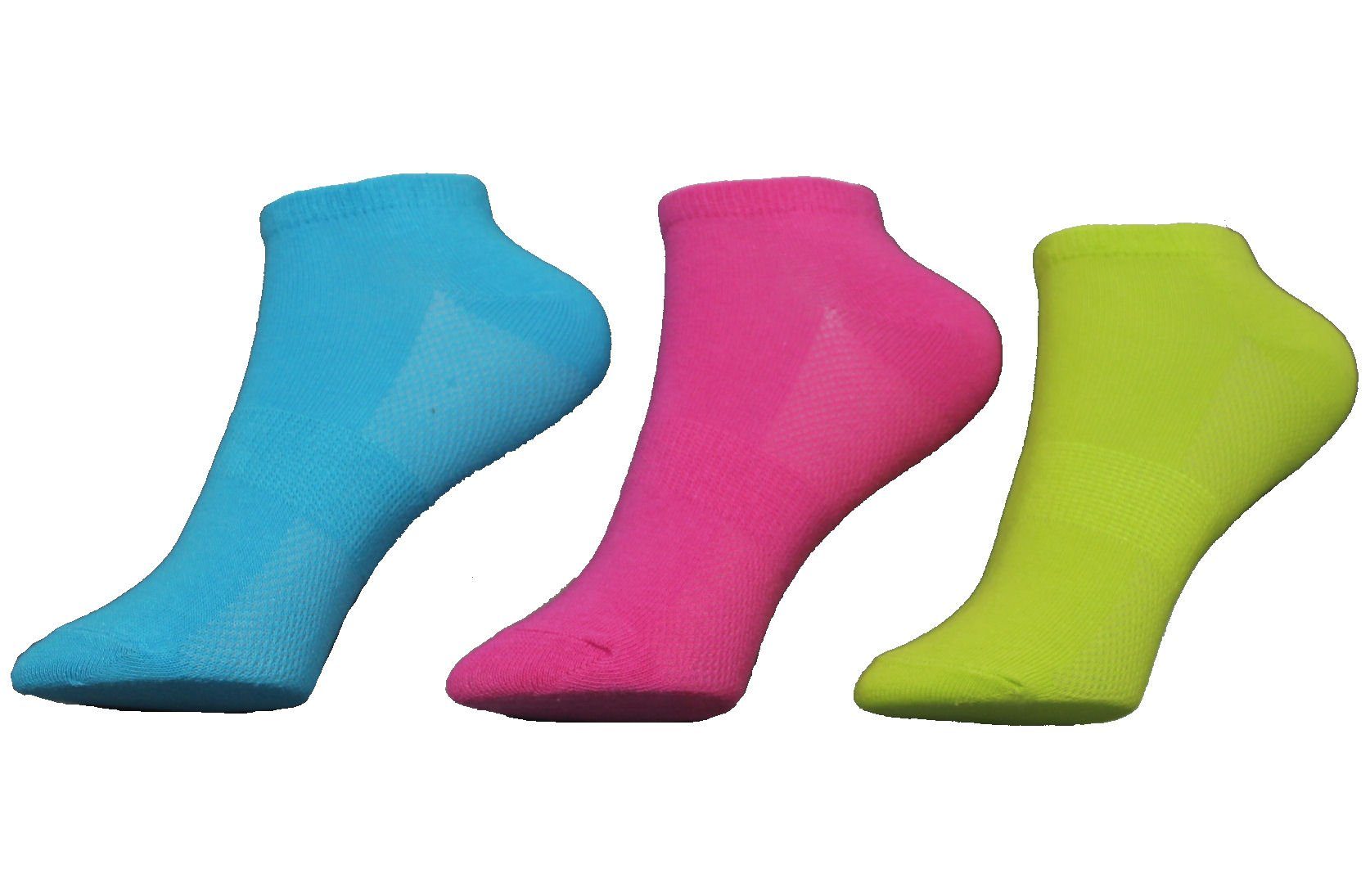 Sneakersocken Ysabel Mora 3er Pack Mädchen Sneaker Strümpfe Socken atmungsaktiv bunt