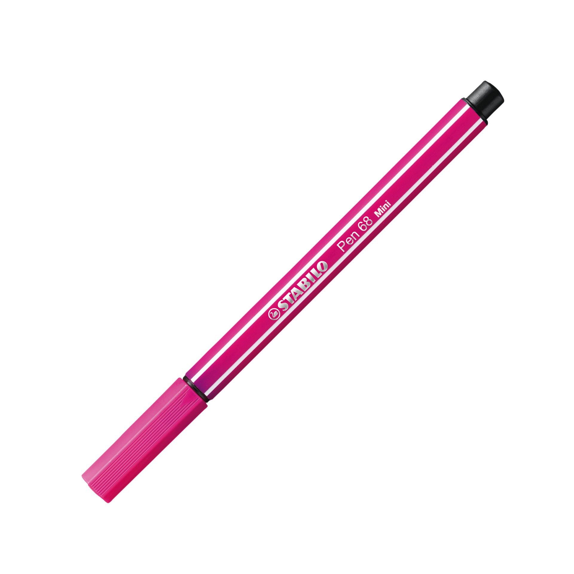 STABILO Filzstift Pen 68 Mini Animal Vibes Filzstifte 8er Set, 24 Stunden Austrocknungsschutz