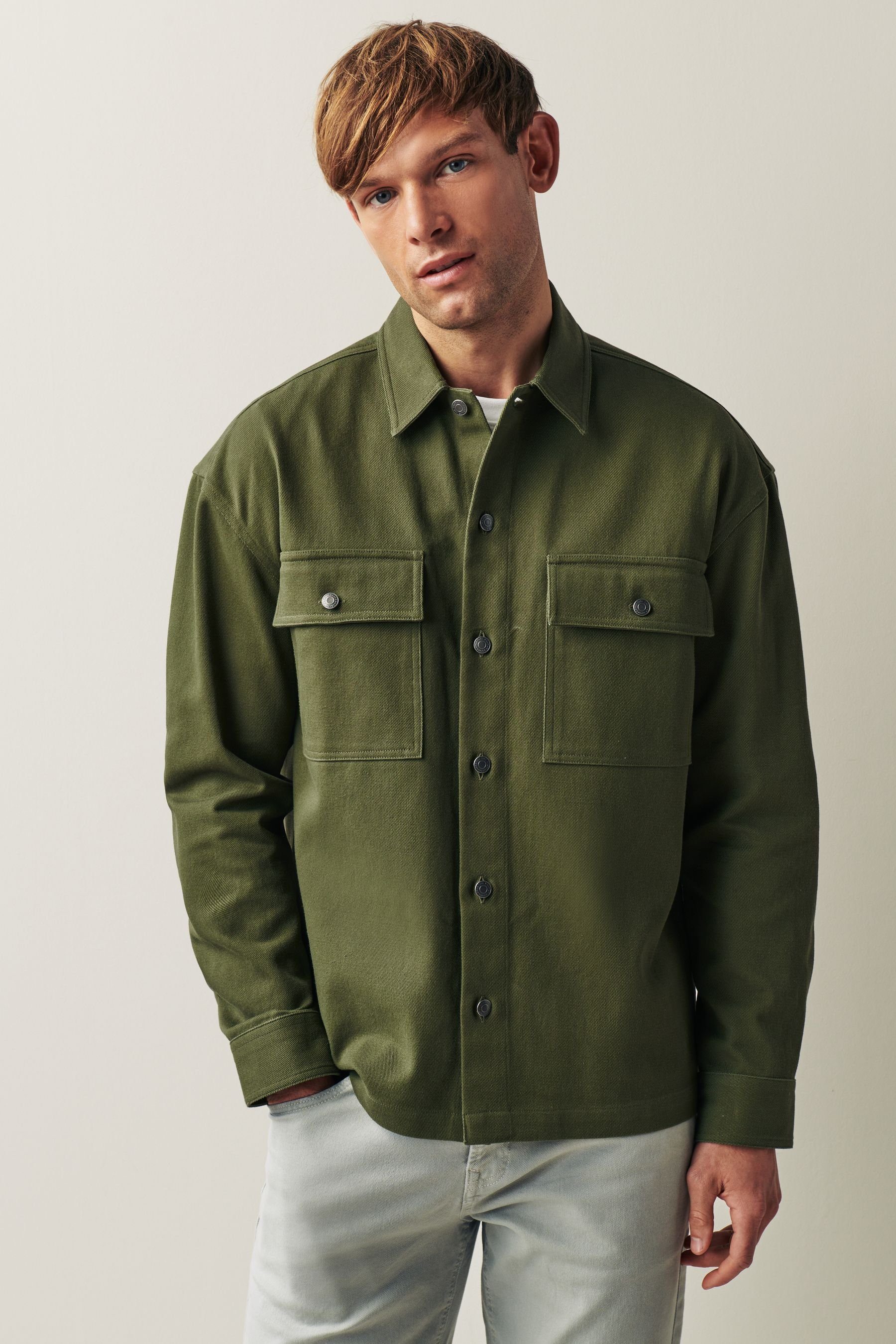 Next Outdoorhemd Karierte Hemdjacke mit zwei günstig online kaufen