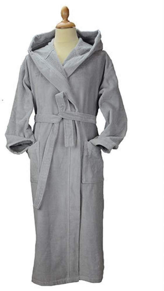 A&R Bademantel DeLuxe Velour Bathrobe with hood - Bademantel