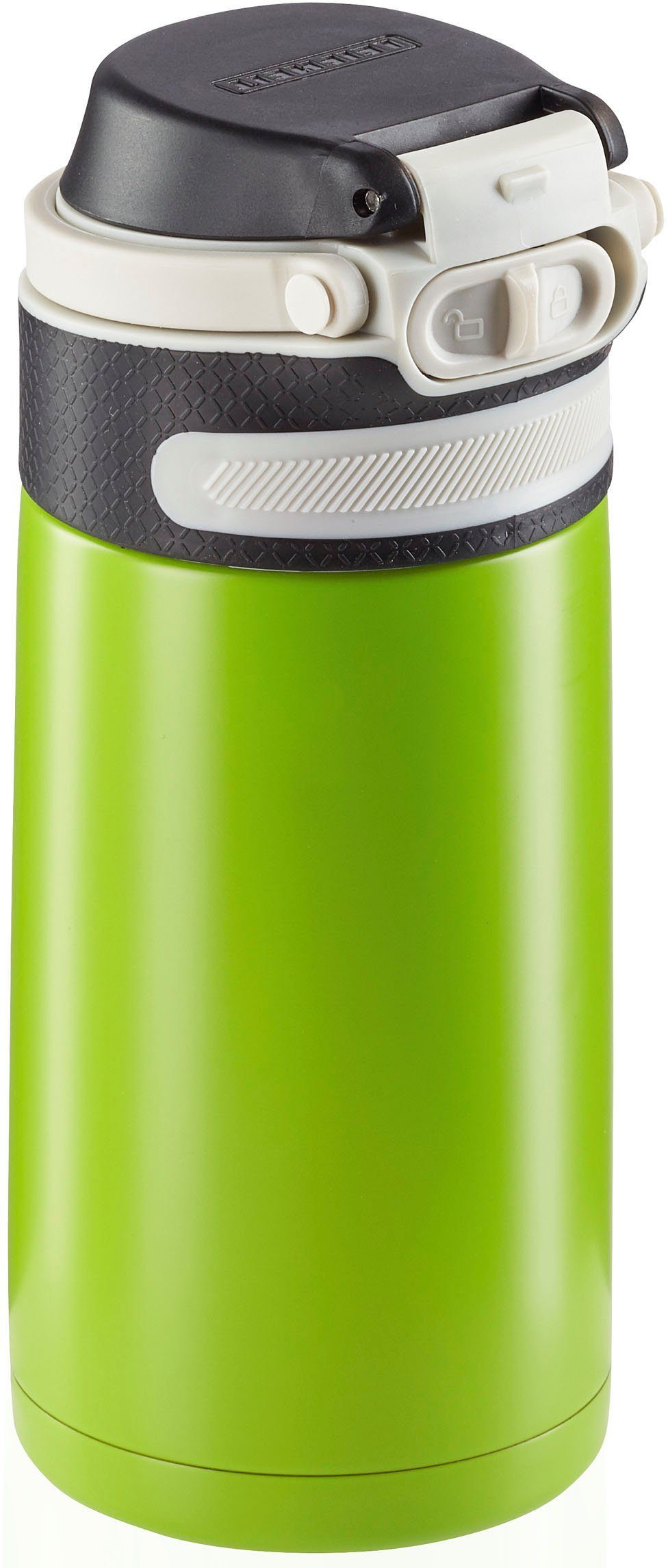 Leifheit Thermoflasche Flip, 350 ml kiwi | Thermoflaschen