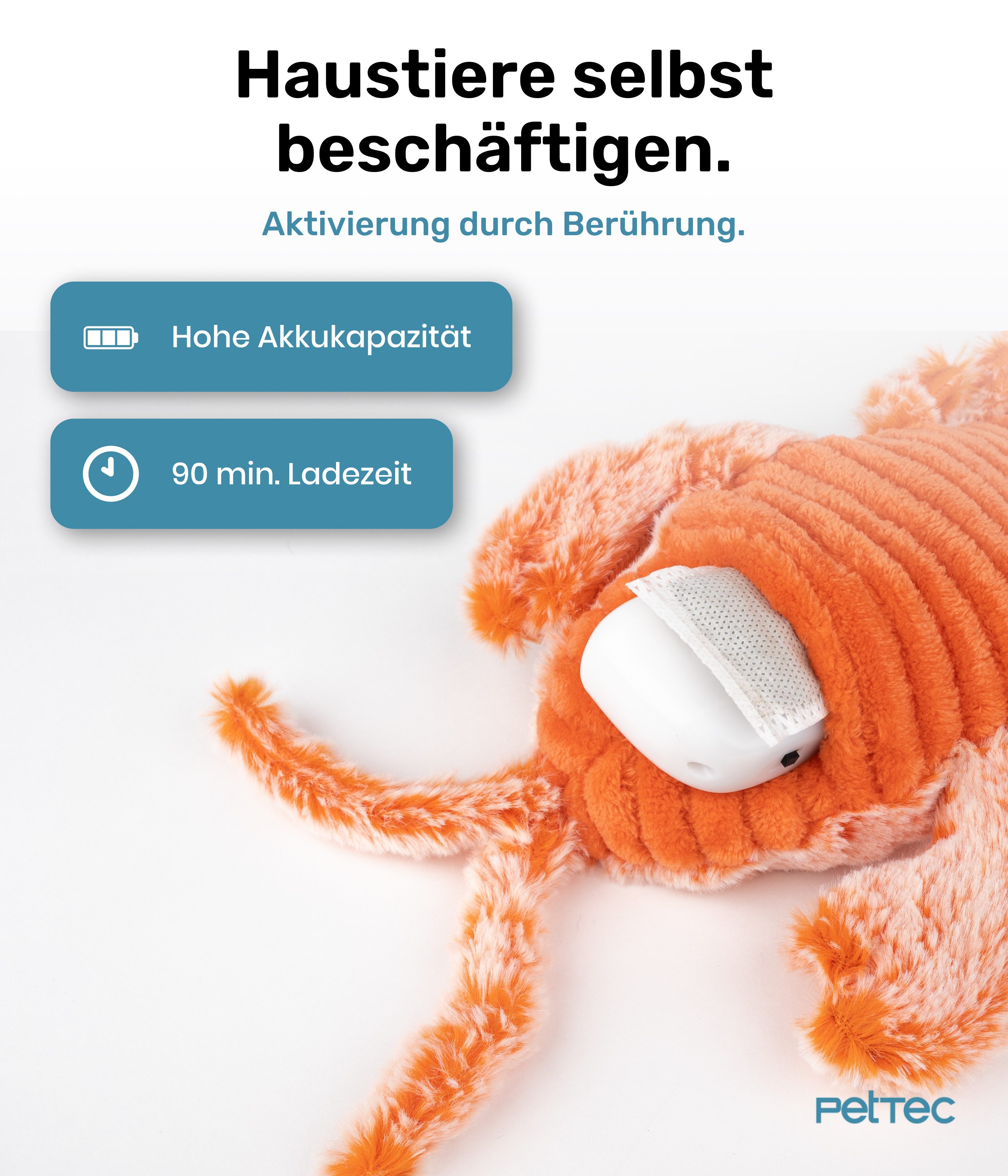 PetTec Tierkuscheltier PetTec interaktives Plüschtier für günstig online kaufen