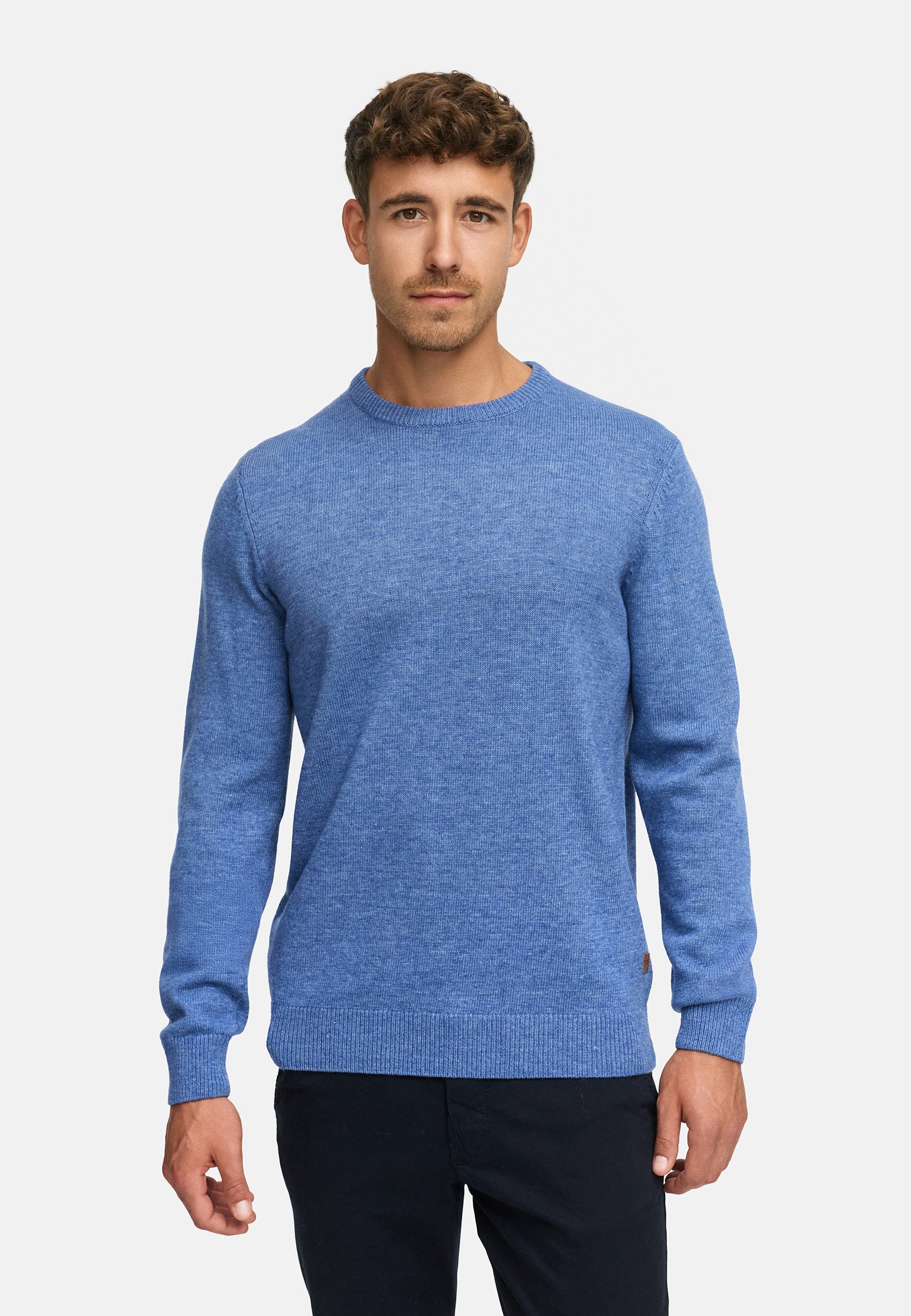 Strickpullover Herren INMargous o-neck Pullover Herrenpullover