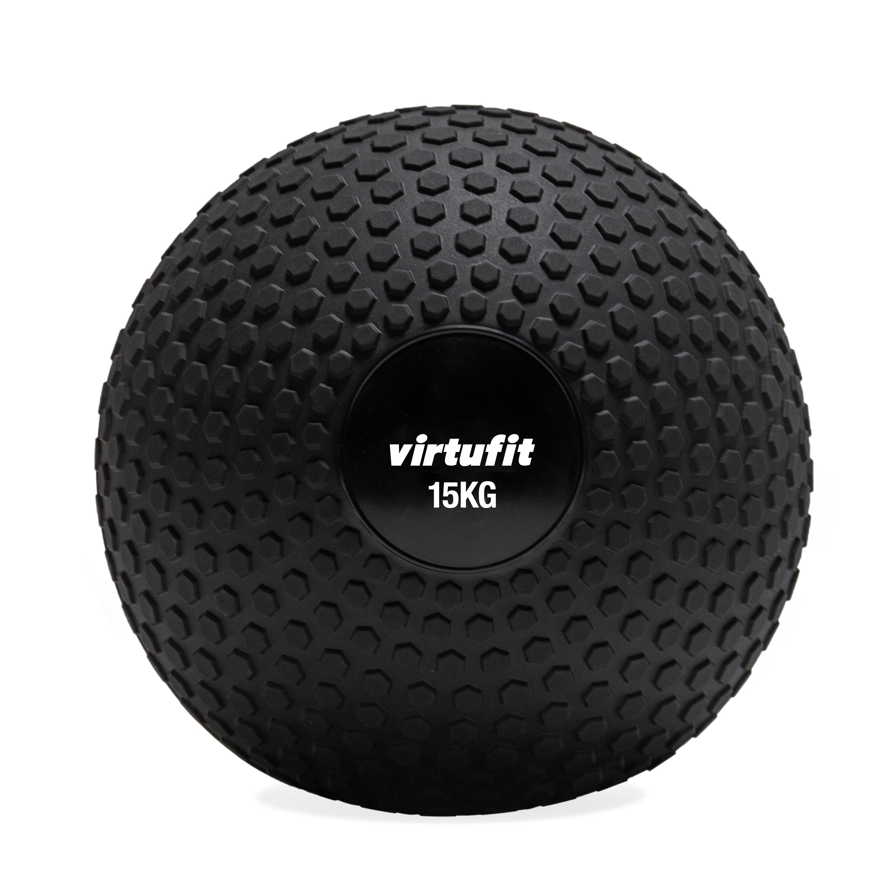 VirtuFit Medizinball VirtuFit Slam Ball 15 kg Schwarz