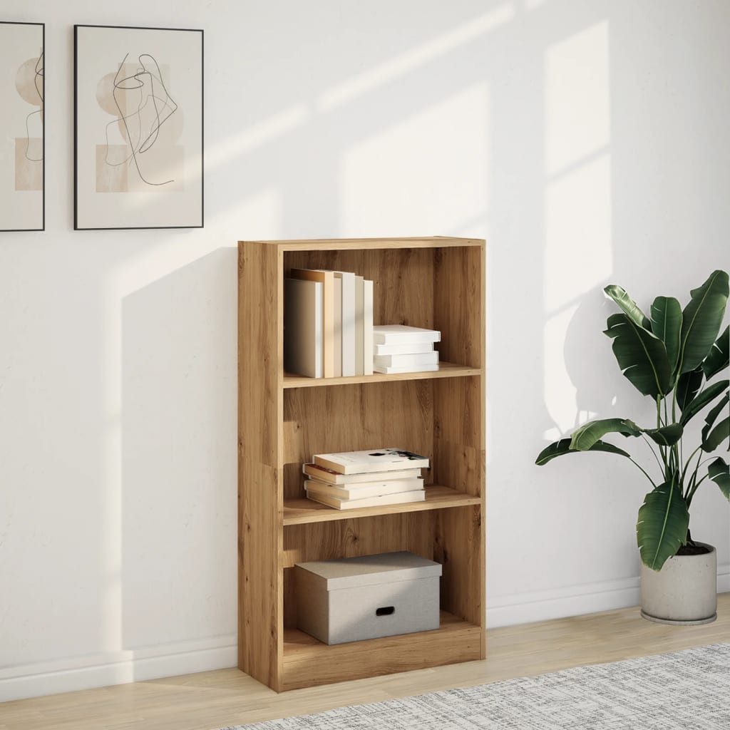 vidaXL Bücherregal Bücherregal Artisan-Eiche 60x24x109 cm günstig online kaufen