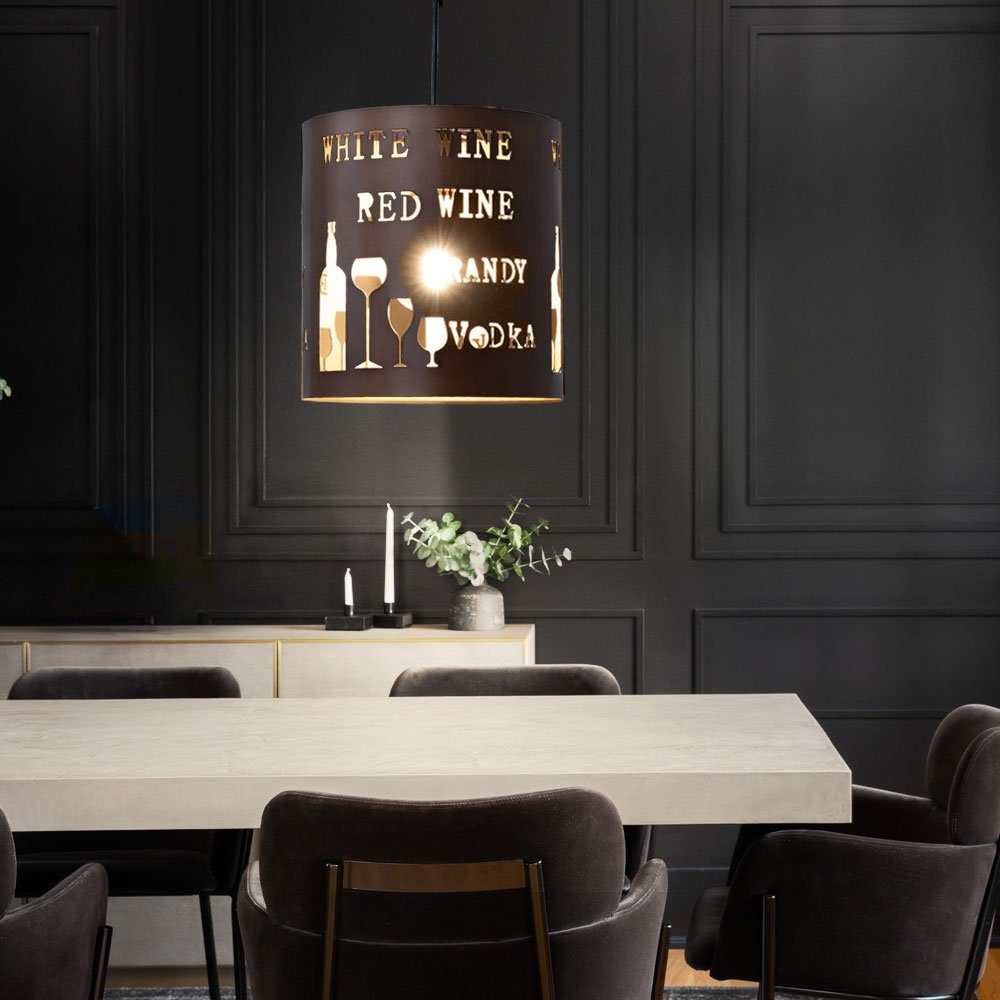 WOFI Deckenleuchte, Leuchtmittel nicht inklusive, Design Hänge Leuchte Ess günstig online kaufen