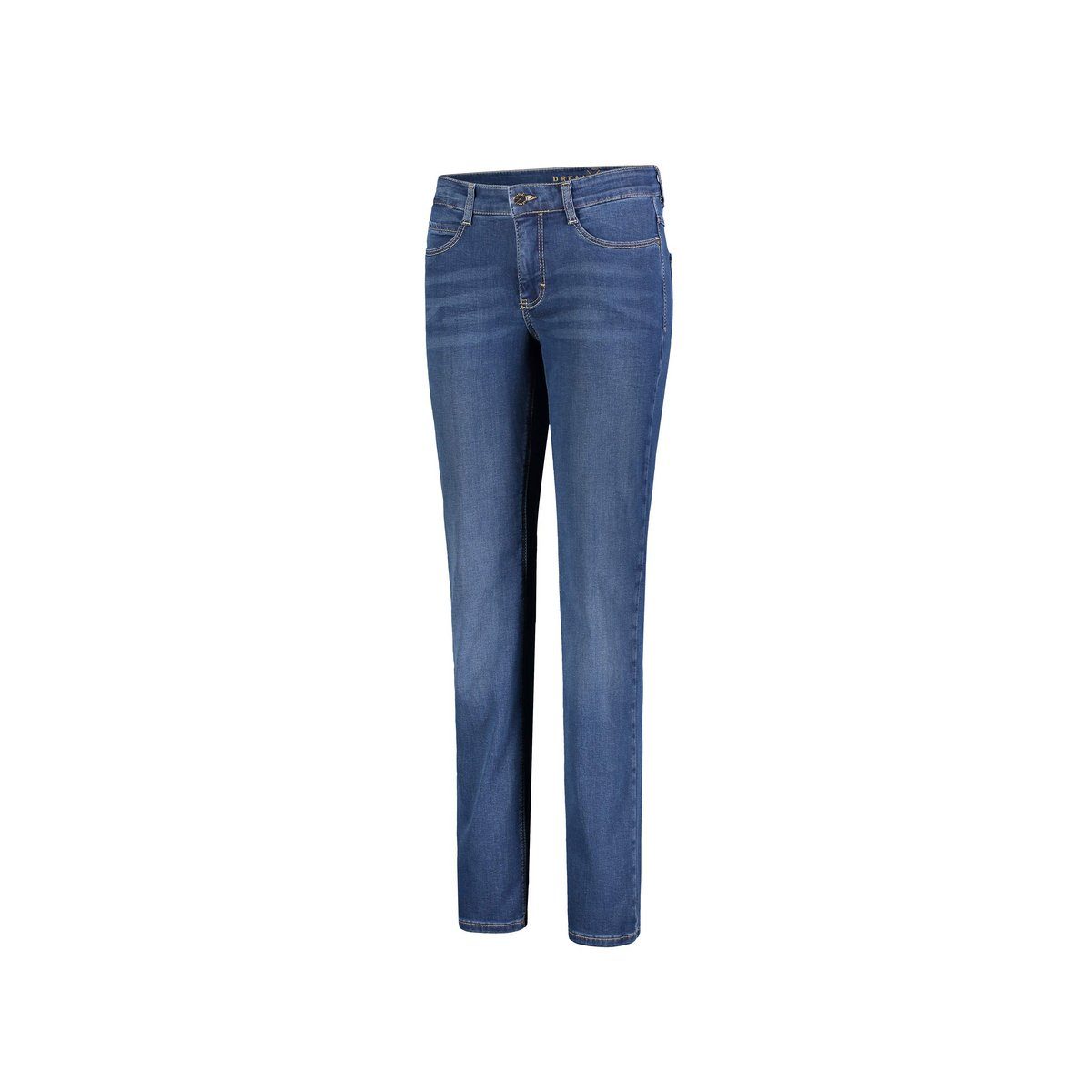 MAC Straight-Jeans regular (1-tlg) blau