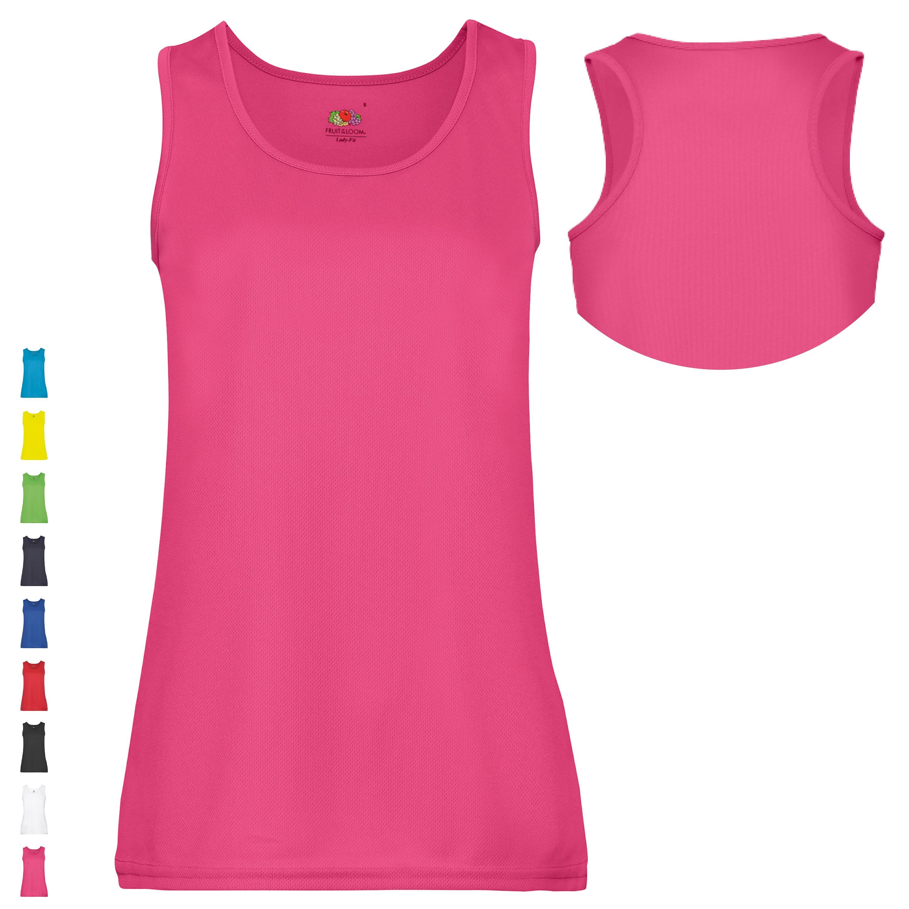 Trainingsshirt Fruit of the Loom Performance Vest Lady-Fit
