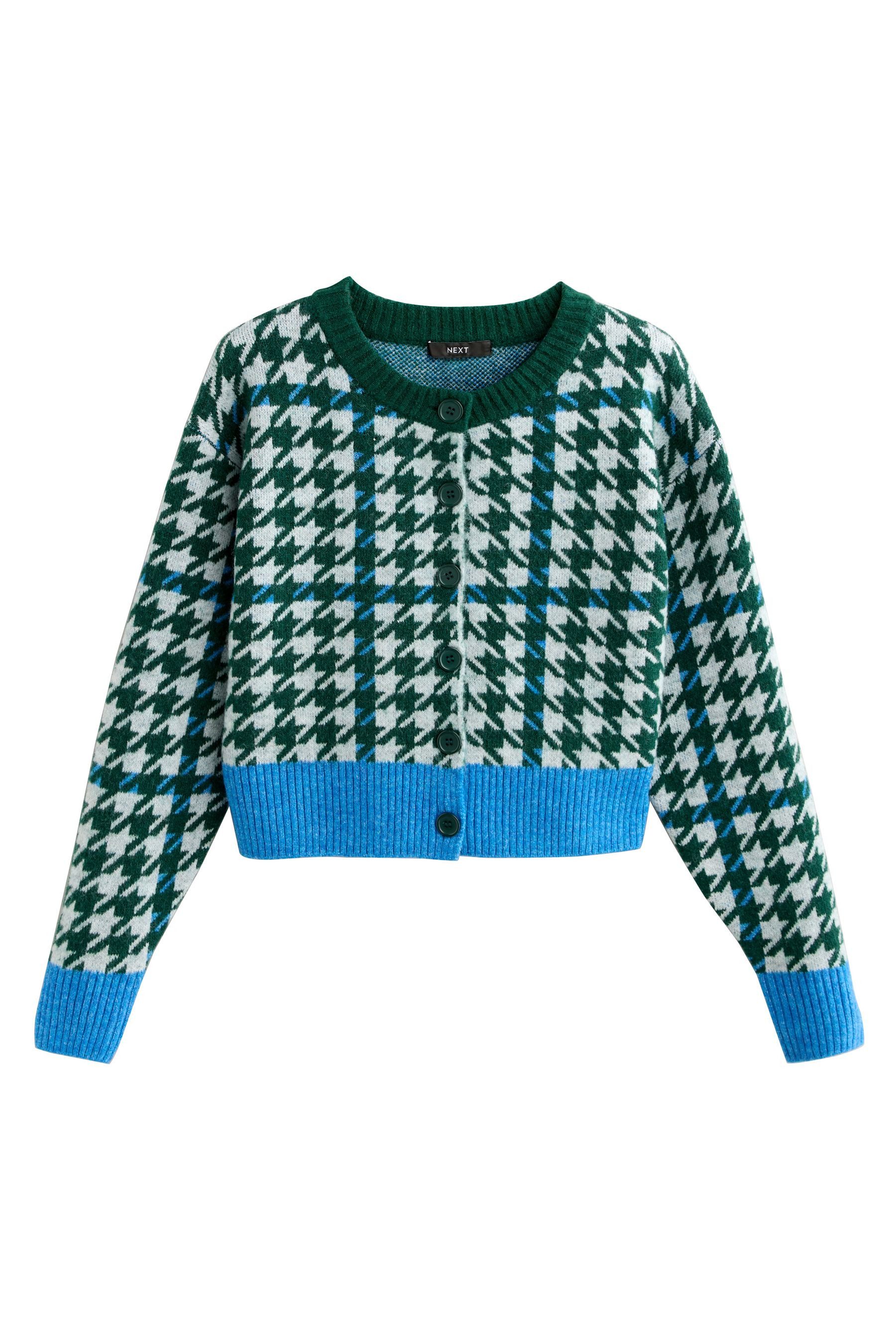 Next Strickjacke Strickjacke mit Rundhalsausschnitt (1-tlg) günstig online kaufen