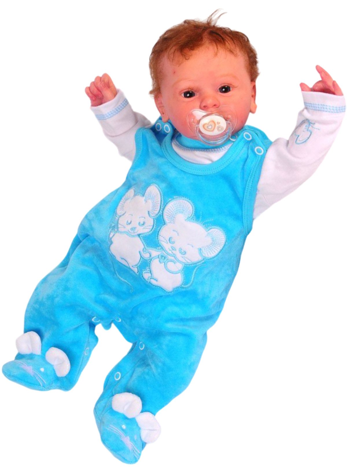 La Bortini Strampler Strampler und Shirt Baby Anzug 44 50 56 62 68 74