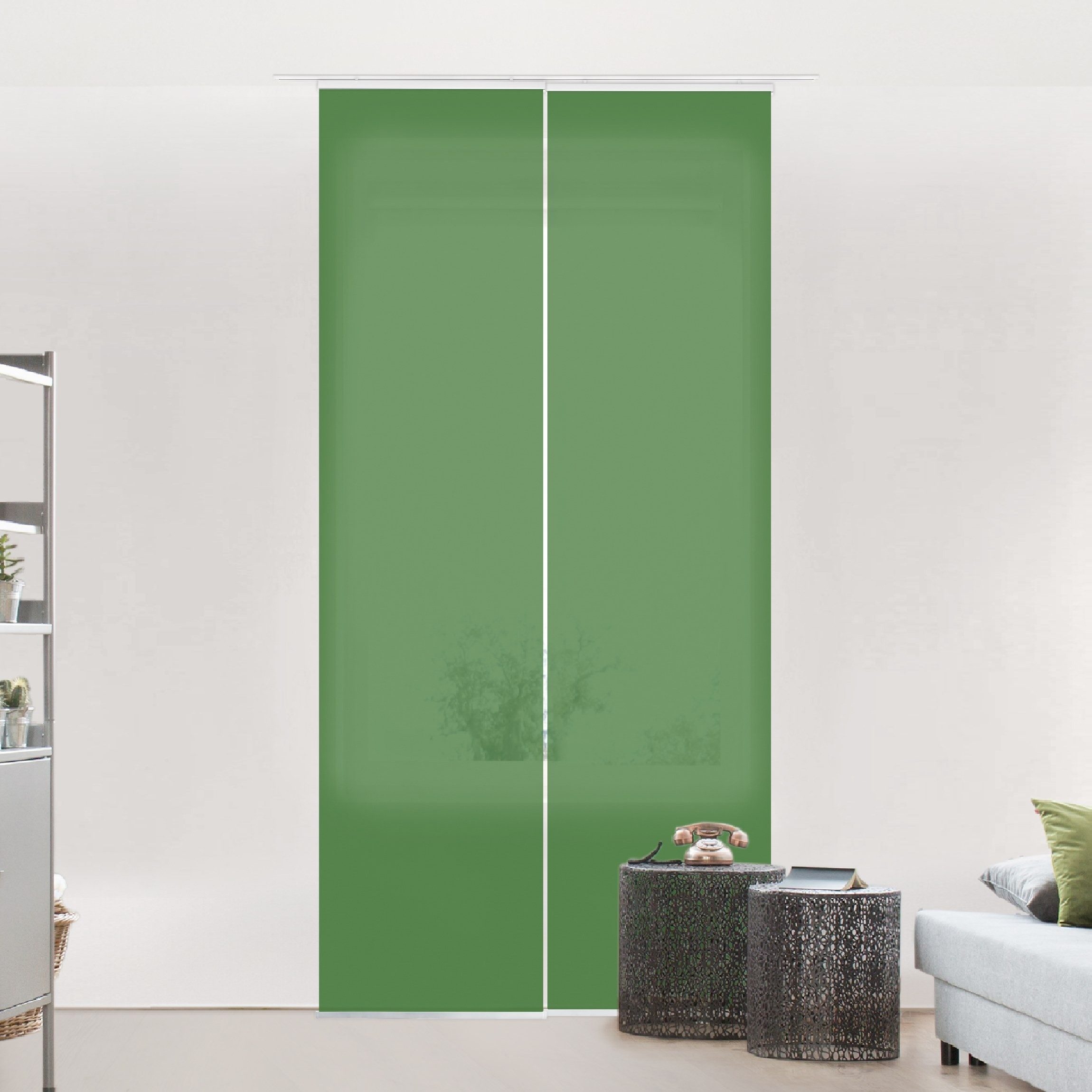 Bilderdepot24 Schiebegardine modern Flächenvorhang blickdicht Colour günstig online kaufen