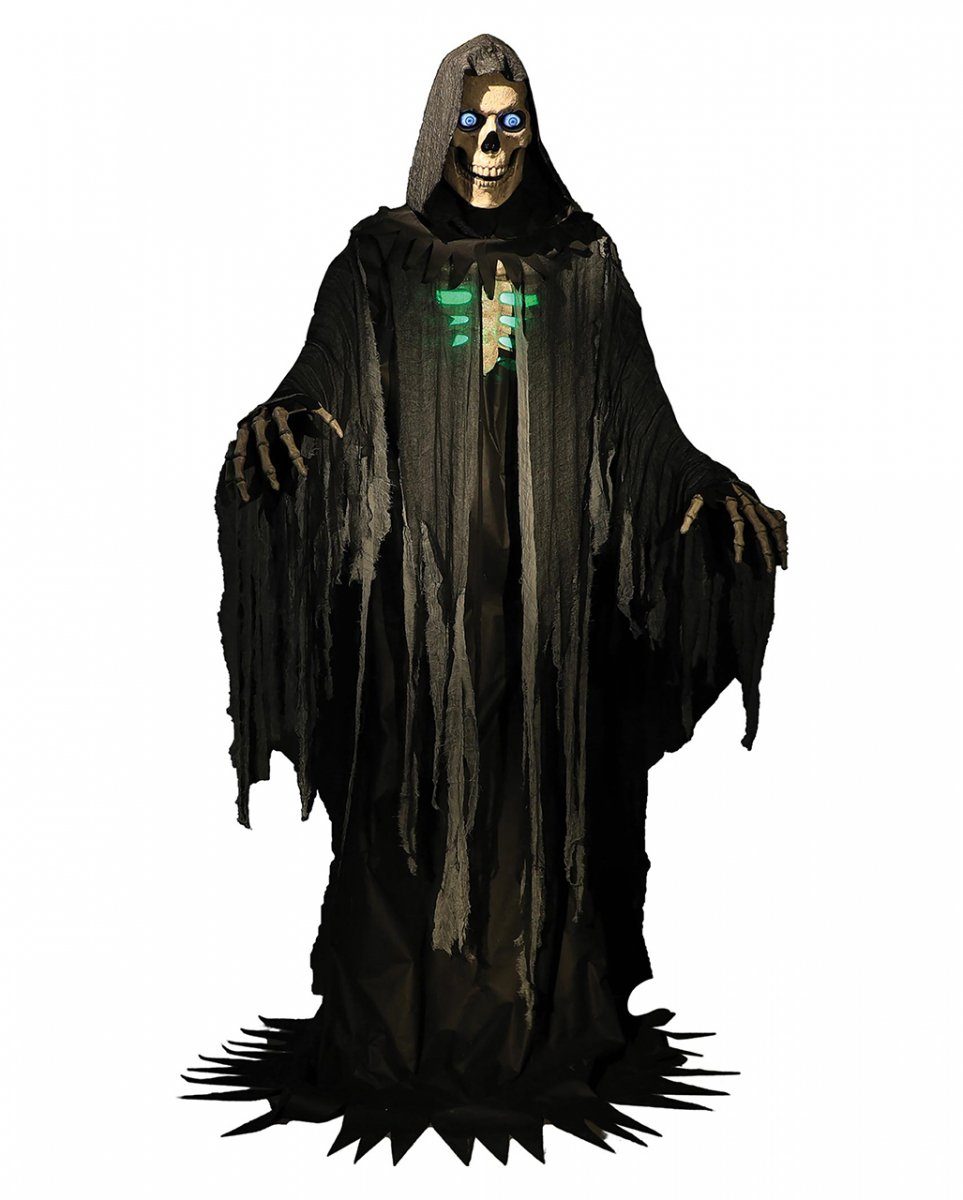 Dekoobjekt Riesiger Skelett Reaper Halloween Animatronic mit