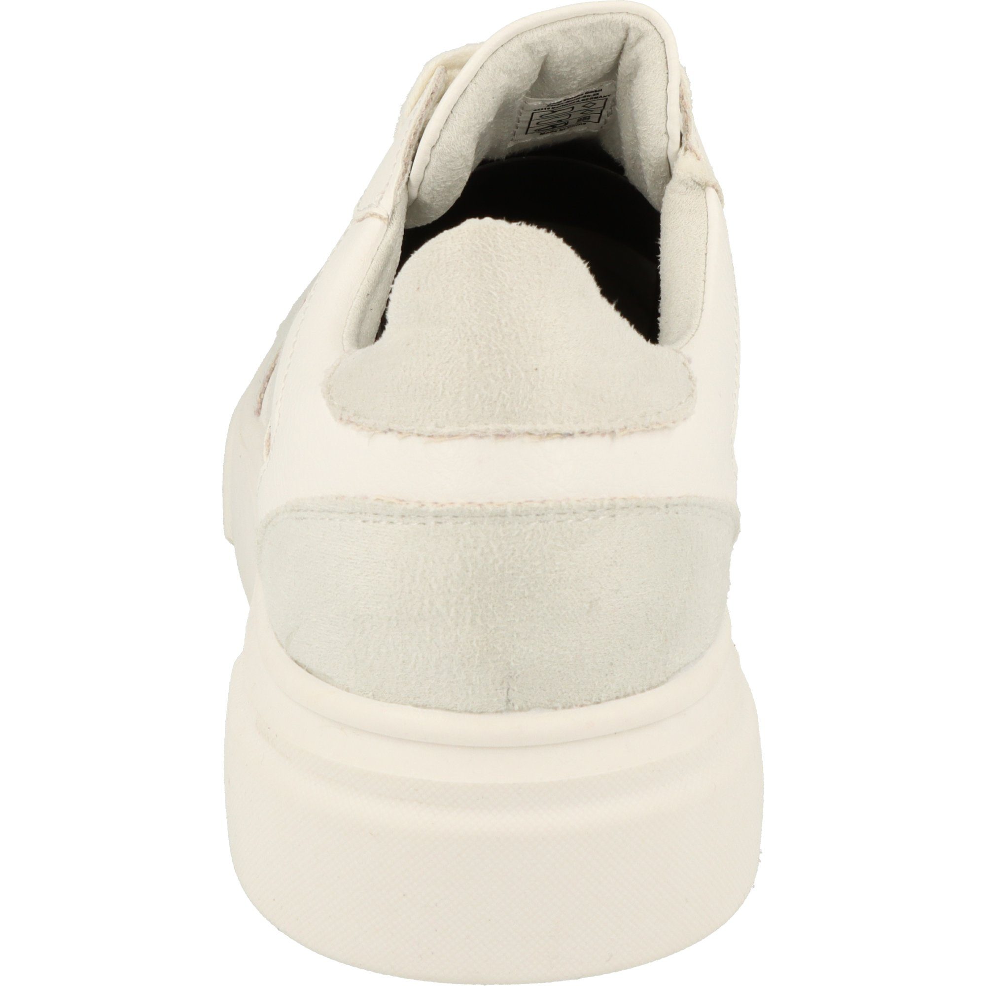 Klain Halbschuhe Plateau Sneaker White Jane 236-997 Schnürschuh sportliche