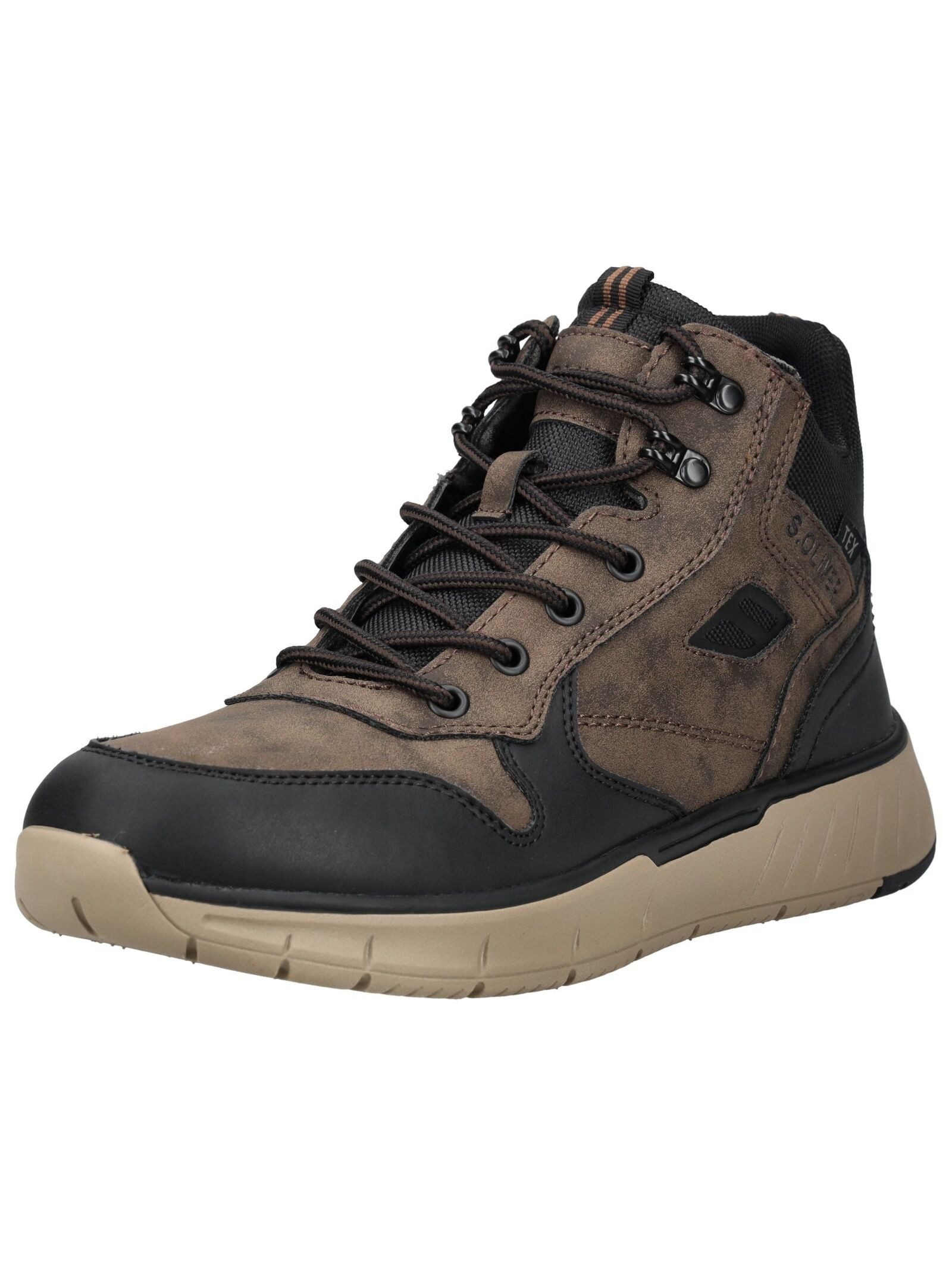 s.Oliver s.Oliver Stiefelette Lederimitat/Textil Schnürstiefelette