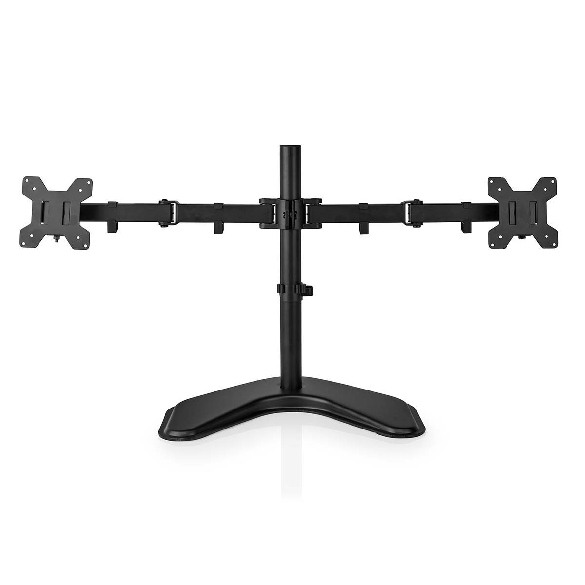 Nedis Monitorständer MMDOSD110BK, (1-tlg., VESA 75/100, Full-Motion mit 360° Rotation, ergonomisch einstellbar)