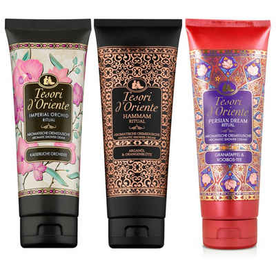 Tesori d´Oriente Duschcreme Cremedusche Vielfaltspaket Imperial Orchid Hammam Persian Dream