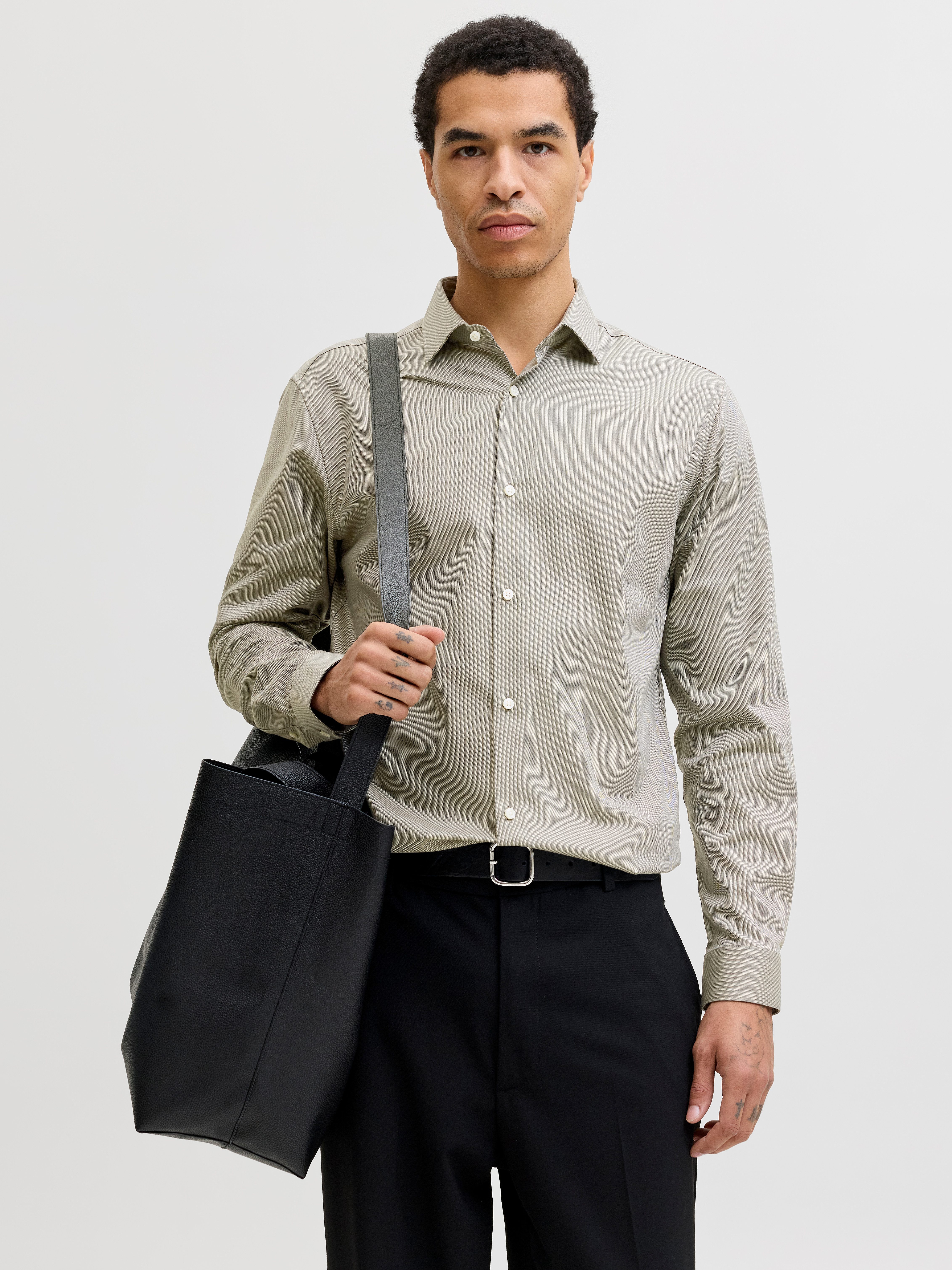 Jack & Jones Langarmhemd JPRBLAPARKER Slim Fit Hemd, atmungsaktiv, ideal fü günstig online kaufen