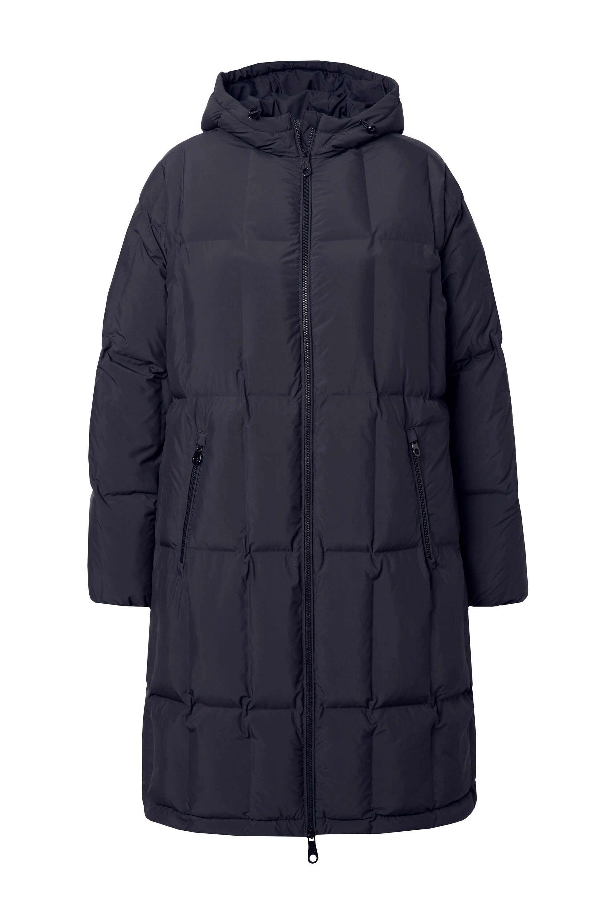 Ulla Popken Steppmantel HYPRAR Leichtstepp-Mantel Kapuze günstig online kaufen