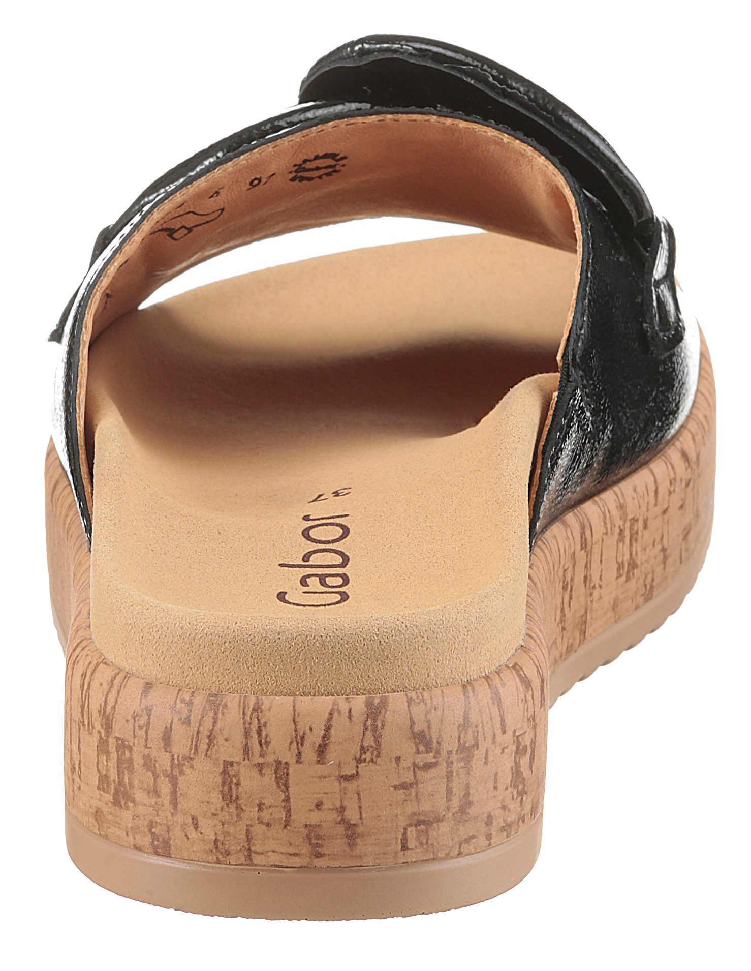 Gabor Pantolette, Plateau, Sommerschuh, Schlupfschuh mit günstig online kaufen