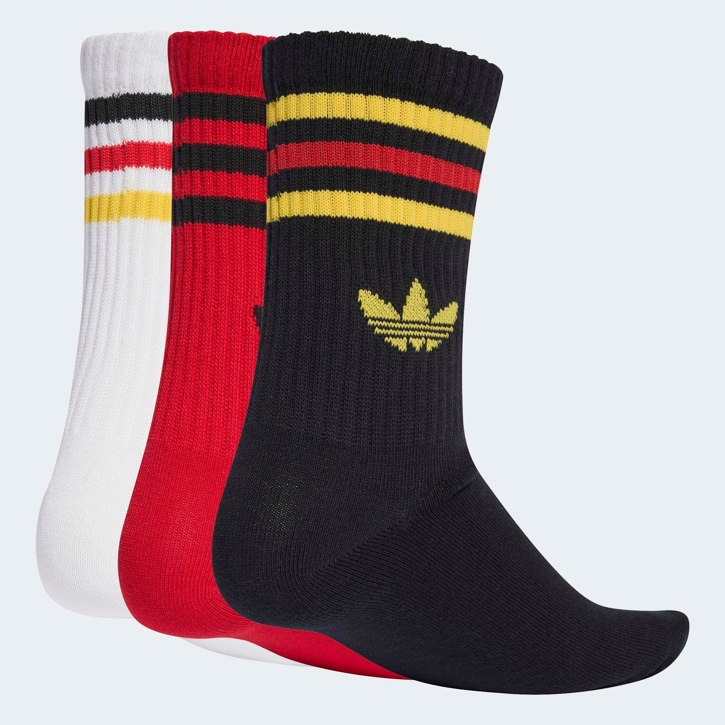 adidas Originals Sportsocken 3S CREW S 3P für Laufen, knöchellang, mit 3-St günstig online kaufen